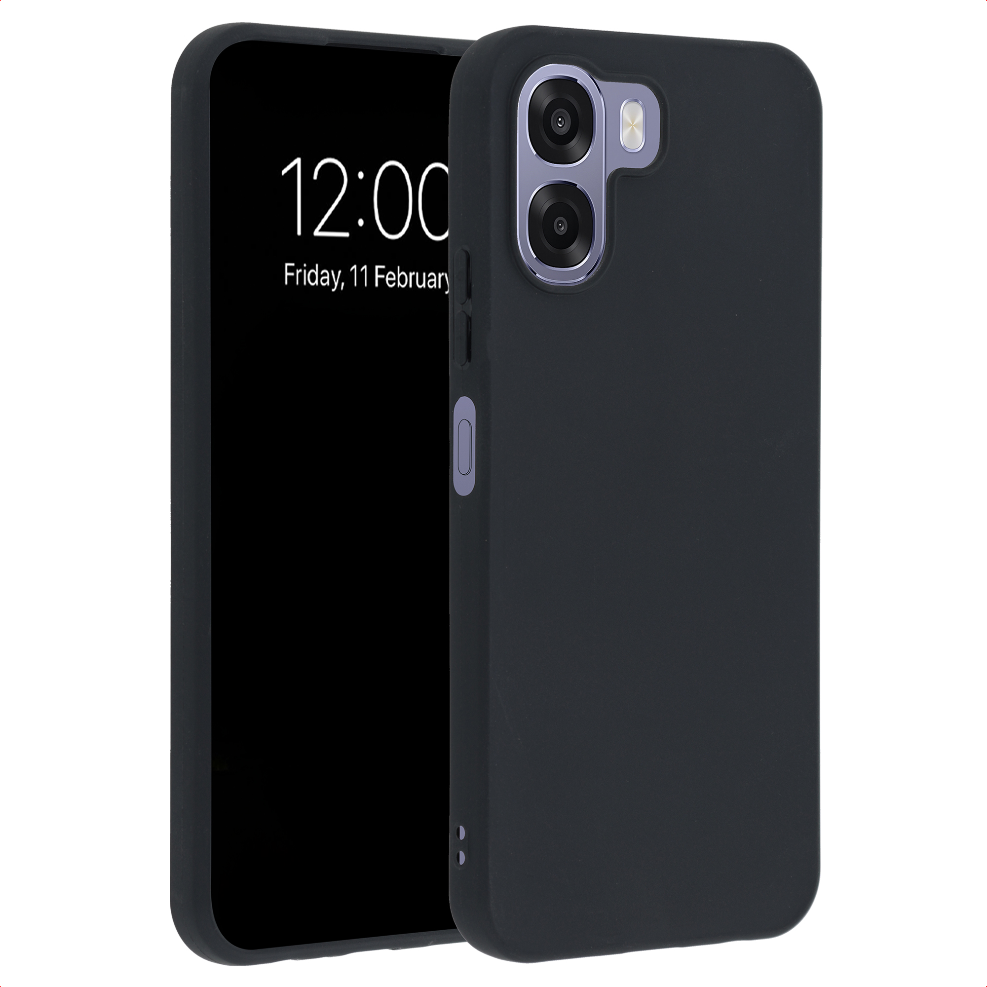 imoshion Coque Couleur Oppo A6x (4G/5G) - Noir