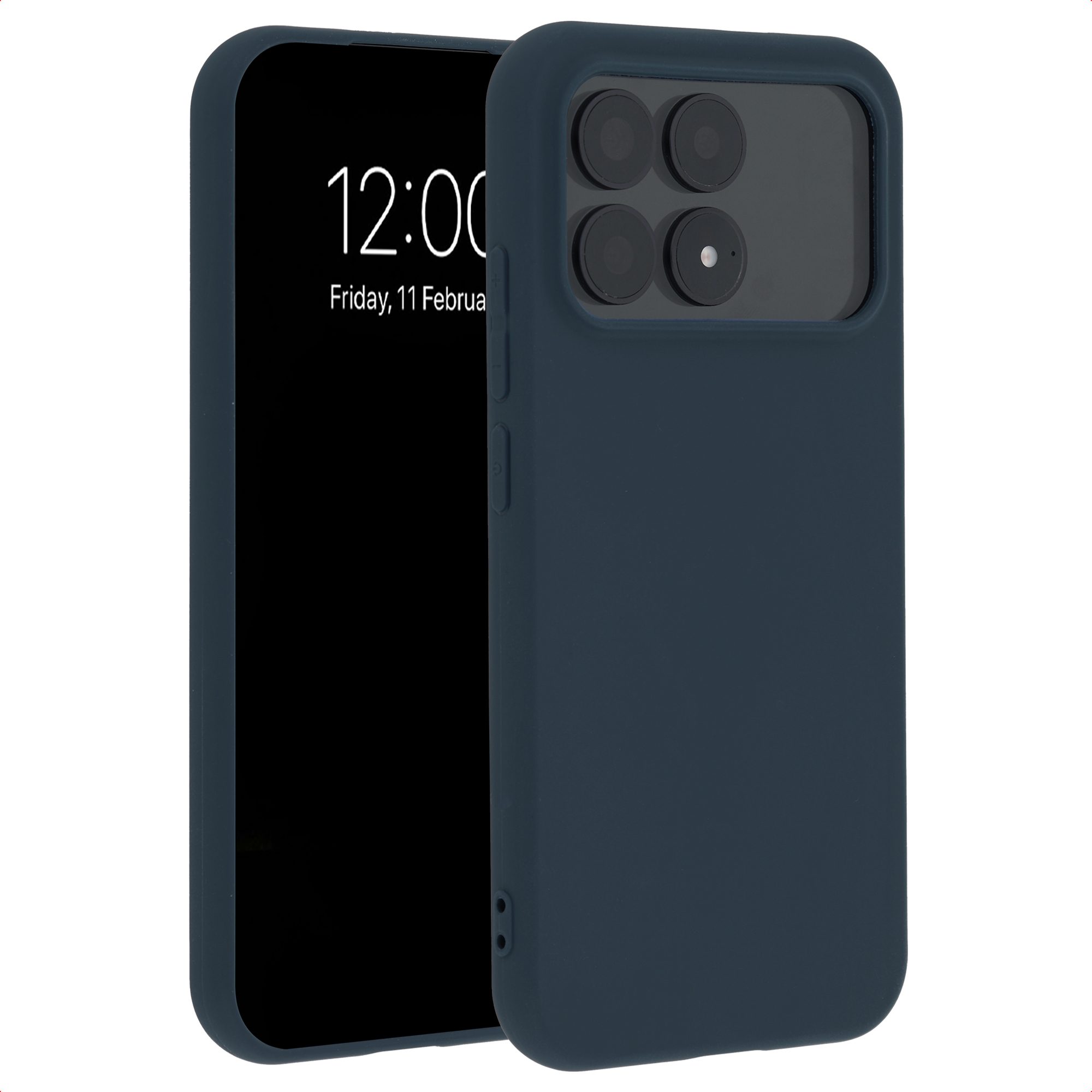 imoshion Coque Couleur Xiaomi Poco F8 Pro - Bleu foncé
