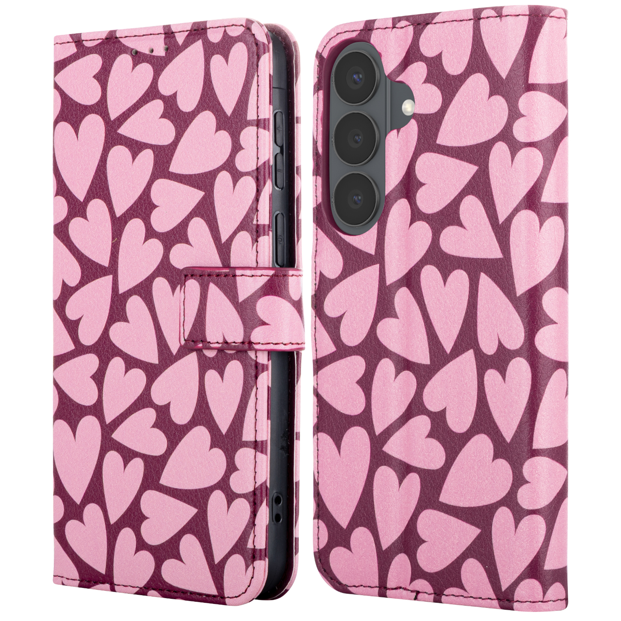 imoshion Design Bookcase voor de Samsung Galaxy S26 - Hearty Blush
