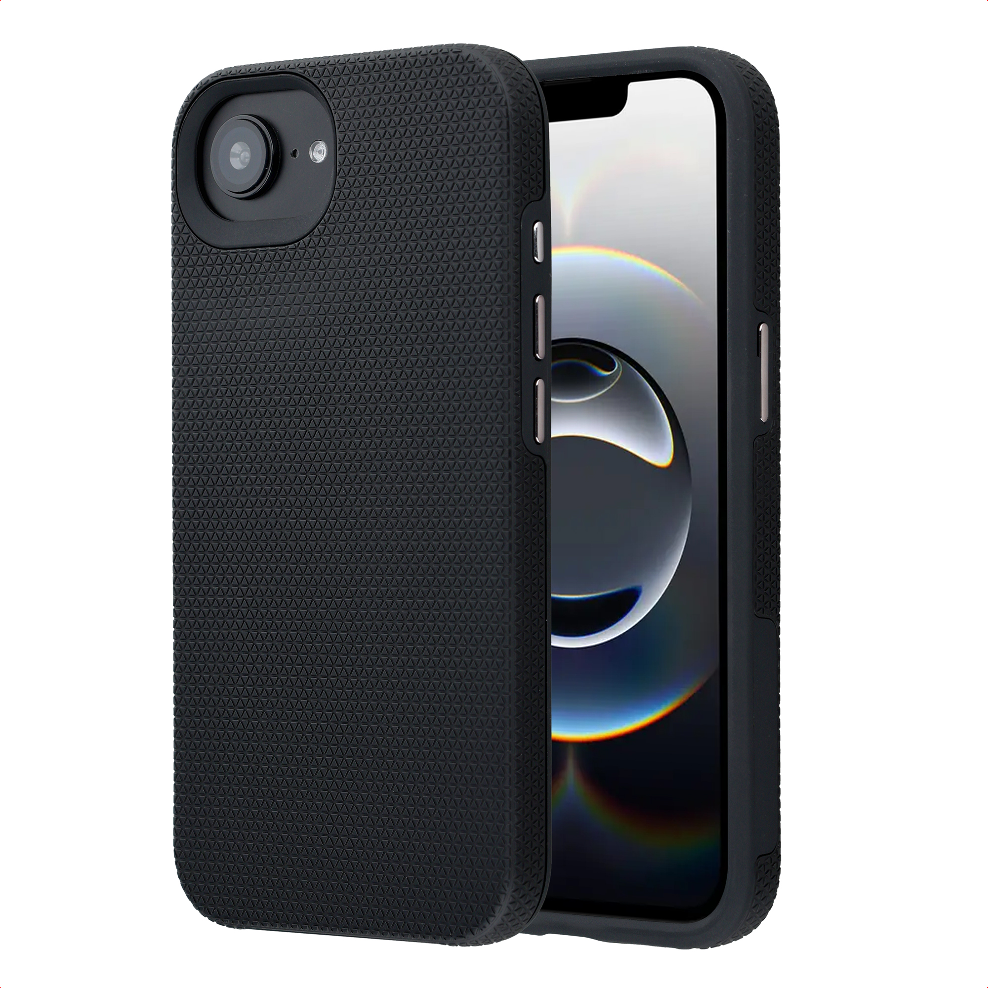 Accezz Coque Tough avec MagSafe Apple iPhone 17e / 16e - Noir