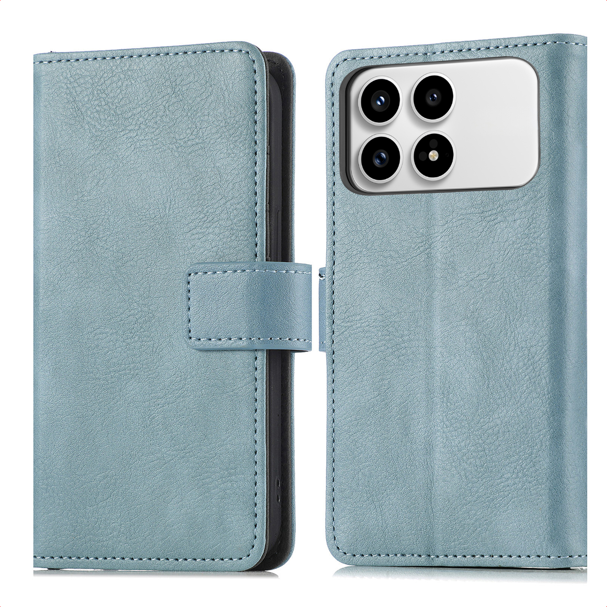 imoshion Luxe Bookcase voor de Xiaomi Poco F8 Pro - Lichtblauw