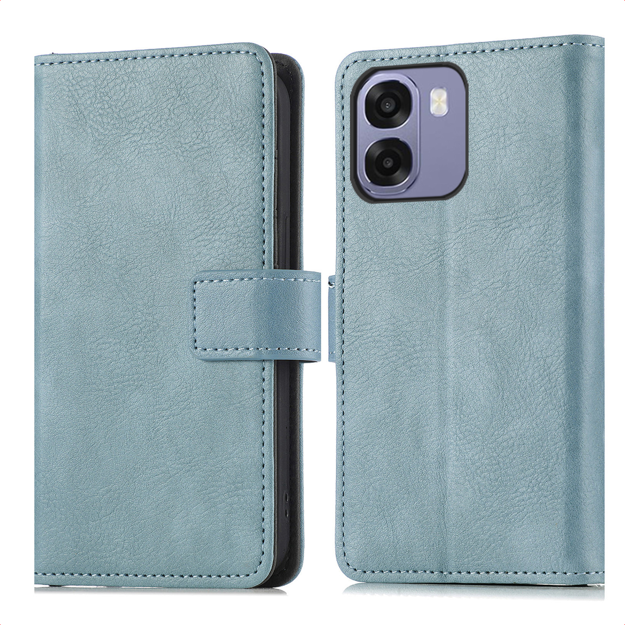 imoshion Luxe Bookcase voor de Oppo A6x (4G/5G) - Lichtblauw