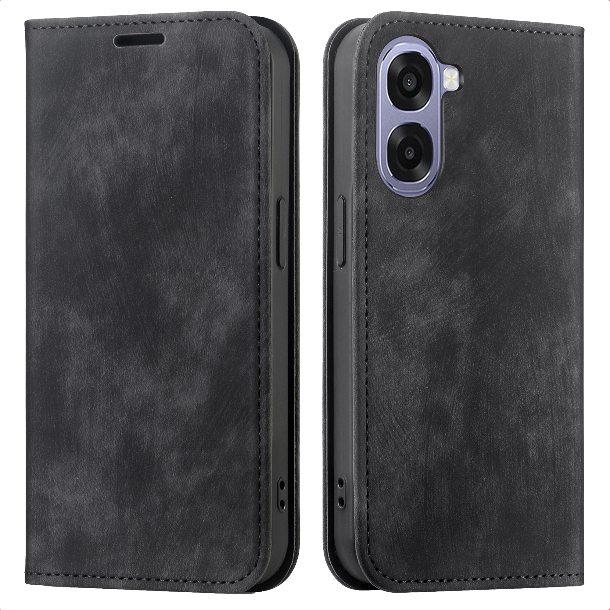 imoshion Slim Bookcase voor de Oppo A6x (4G/5G) - Zwart