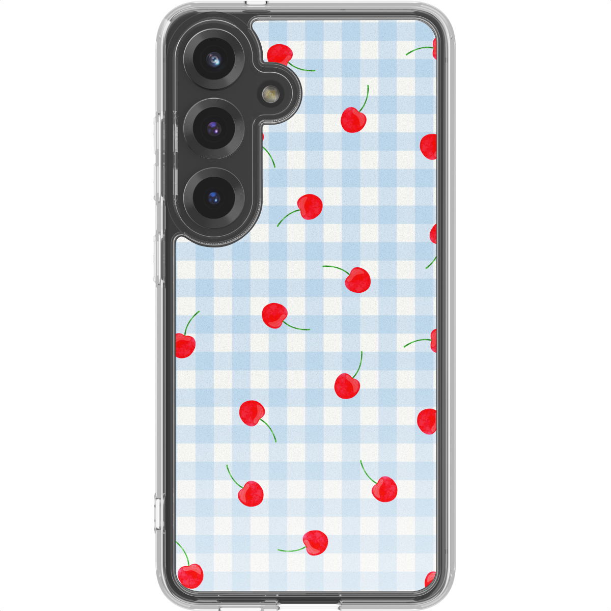 imoshion Coque Design Samsung Galaxy S25 - Cherry Check