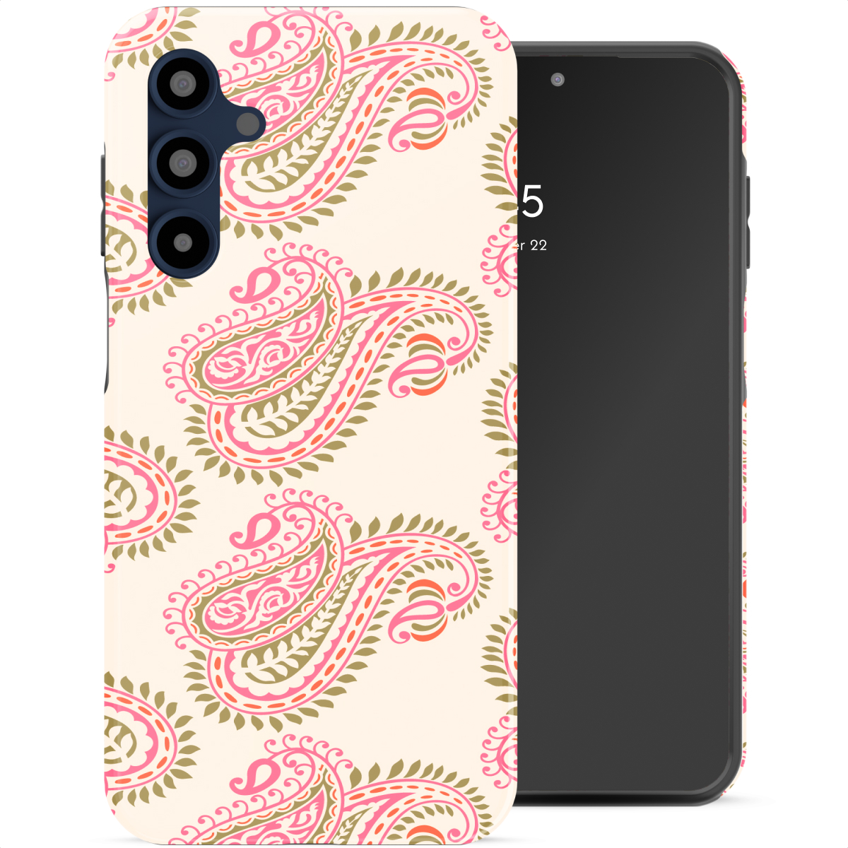Selencia Coque arrière Vivid Samsung Galaxy A16 - Paisley Blush