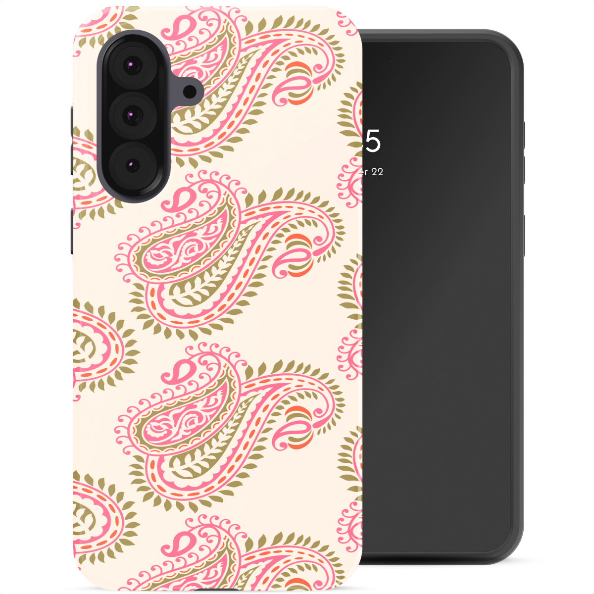 Selencia Coque arrière Vivid Samsung Galaxy A37 (5G) - Paisley Blush