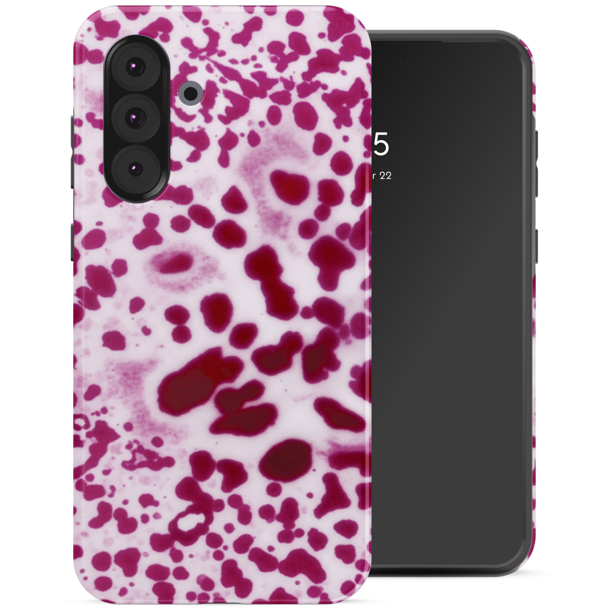 Selencia Coque arrière Vivid Samsung Galaxy A36 / A56 - Cosmic Orchid