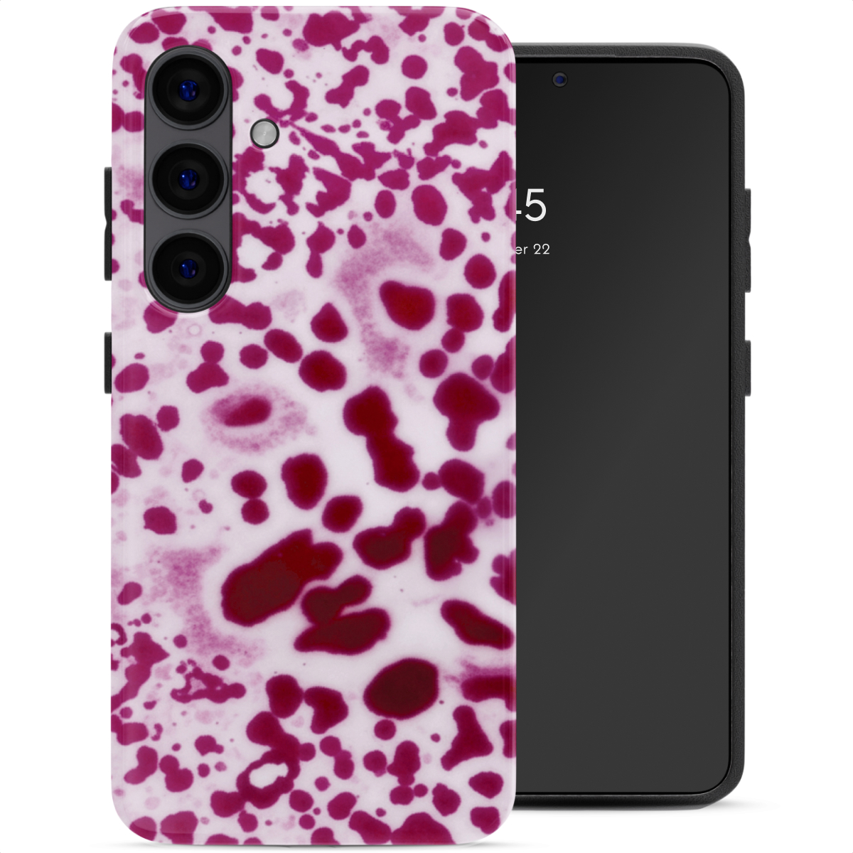 Selencia Coque arrière Vivid avec MagSafe Samsung Galaxy S24 - Cosmic Orchid