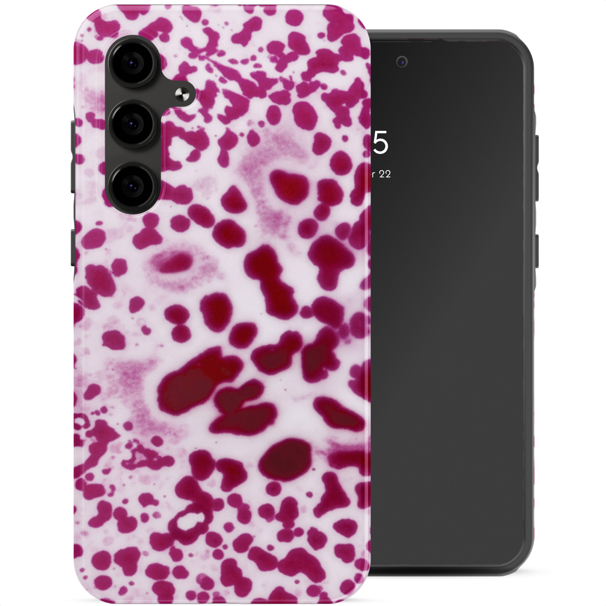 Selencia Coque arrière Vivid Samsung Galaxy S24 FE - Cosmic Orchid