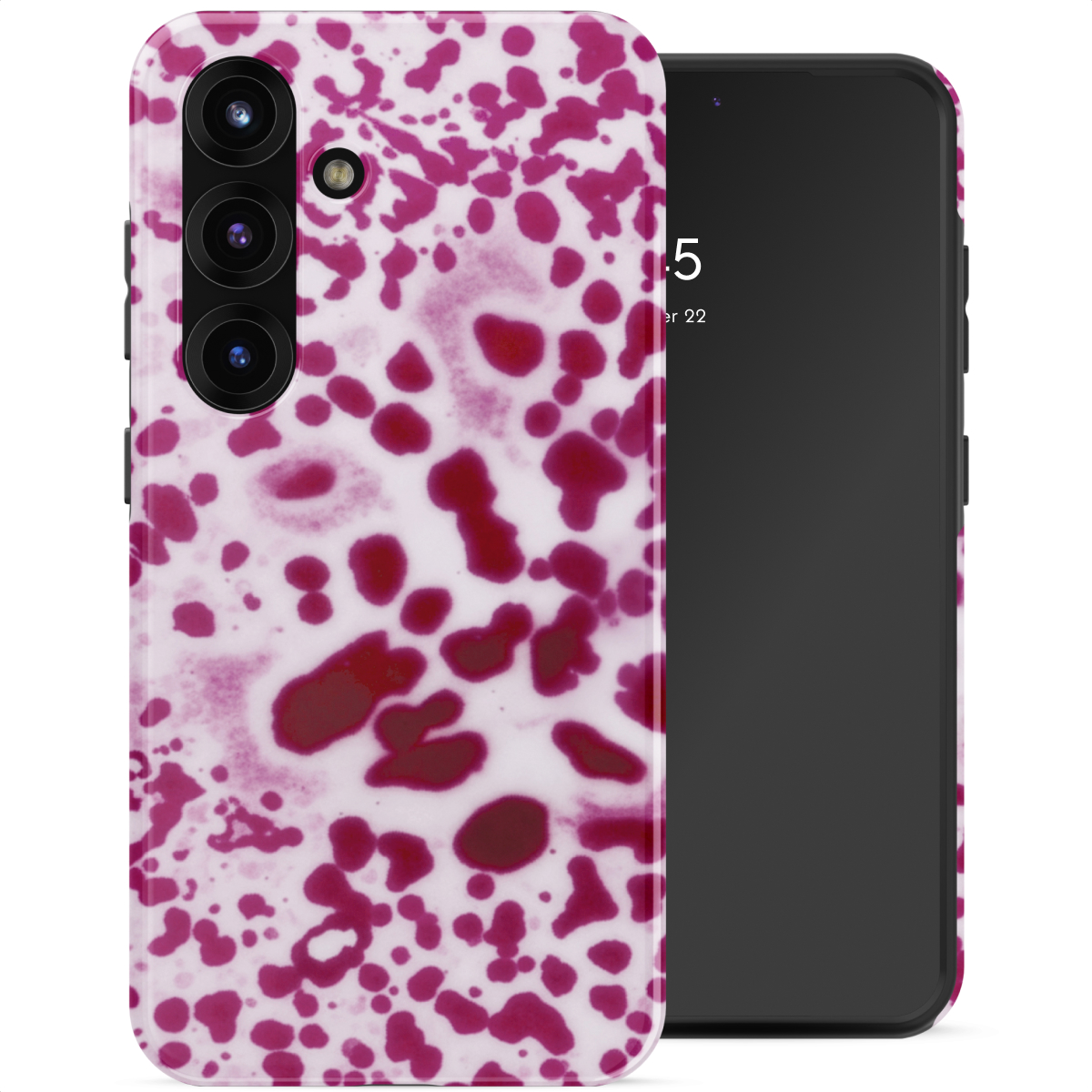 Selencia Coque arrière Vivid avec MagSafe Samsung Galaxy S25 - Cosmic Orchid