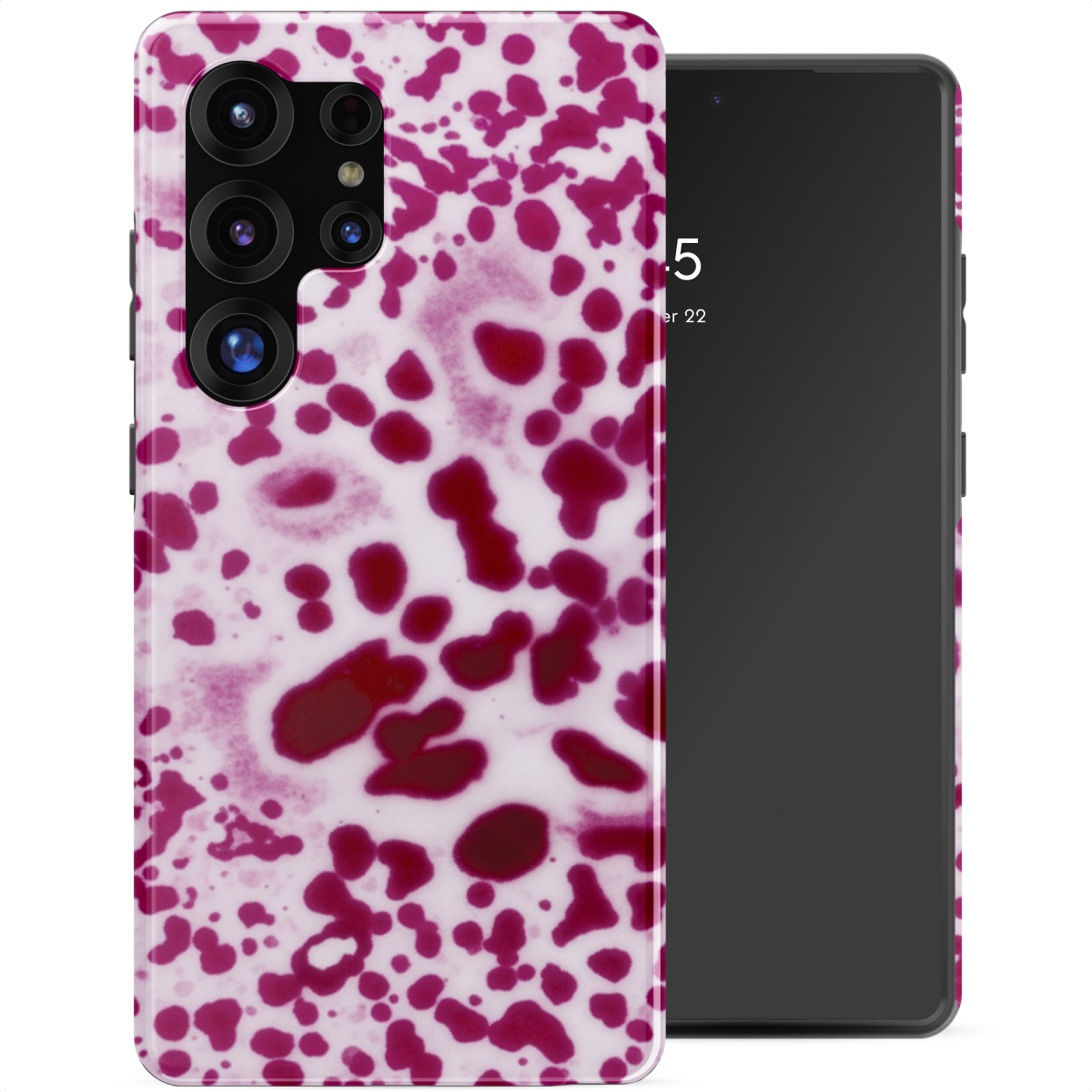Selencia Coque arrière Vivid avec MagSafe Samsung Galaxy S25 Ultra - Cosmic Orchid