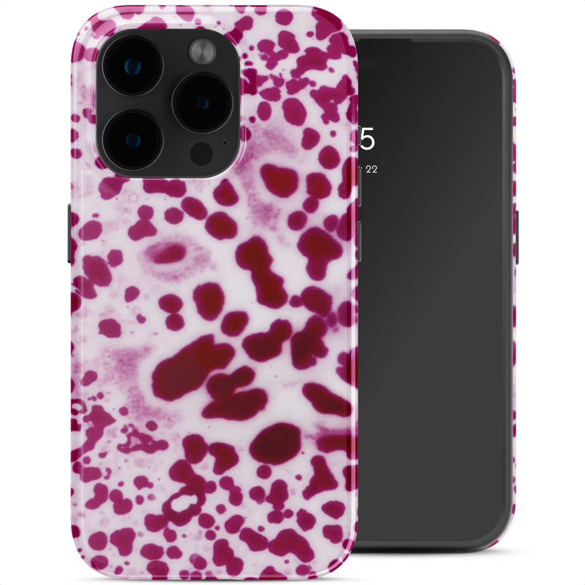 Selencia Coque arrière Vivid Apple iPhone 15 Pro - Cosmic Orchid