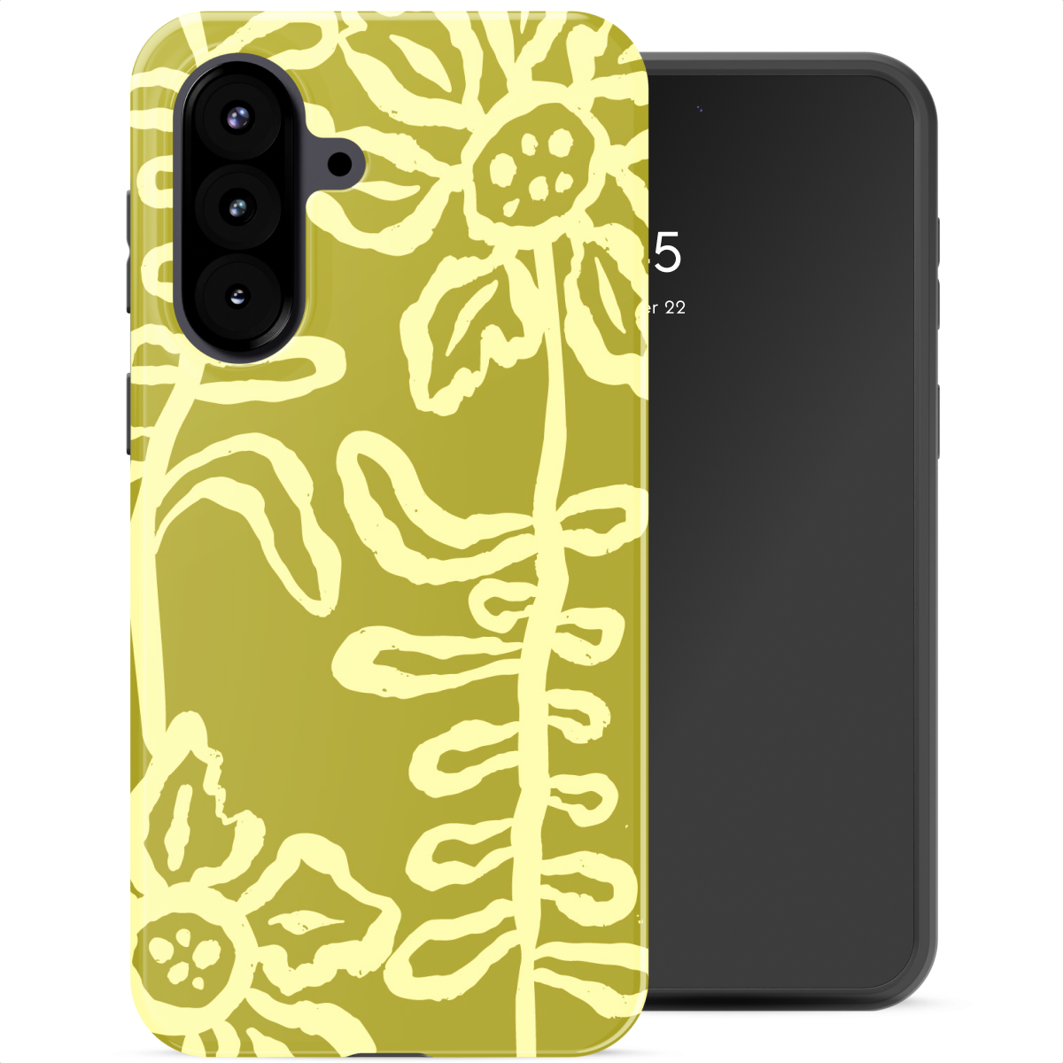 Selencia Coque arrière Vivid Samsung Galaxy A57 (5G) - Chalky Bloom