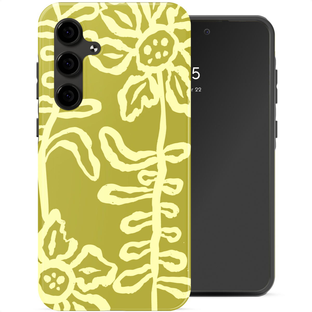 Selencia Coque arrière Vivid Samsung Galaxy S24 FE - Chalky Bloom