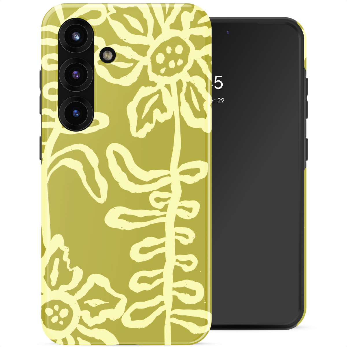 Selencia Coque arrière Vivid Samsung Galaxy S25 - Chalky Bloom