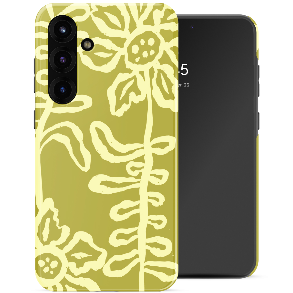 Selencia Coque arrière Vivid Samsung Galaxy S25 FE - Chalky Bloom