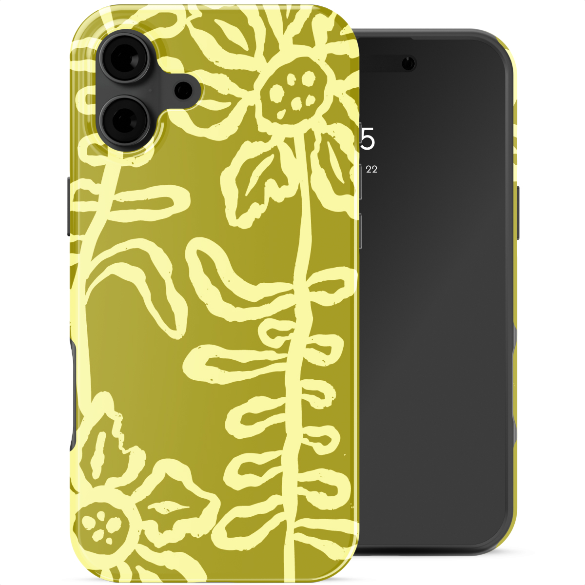 Selencia Coque arrière Vivid Apple iPhone 16 - Chalky Bloom