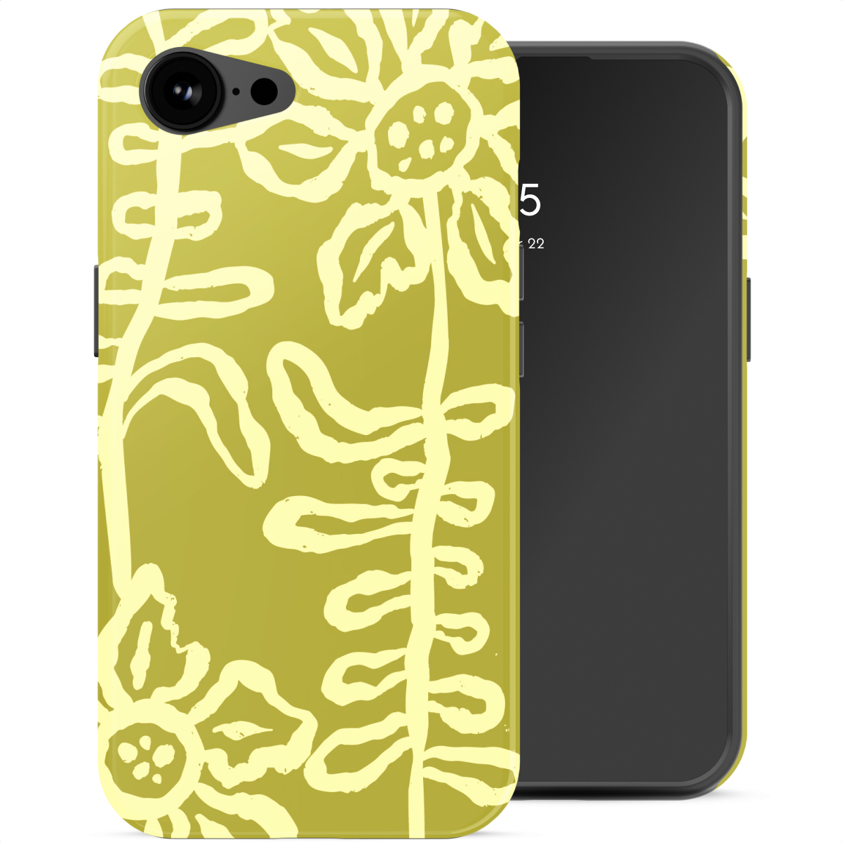 Selencia Coque arrière Vivid avec MagSafe Apple iPhone 17e / 16e - Chalky Bloom