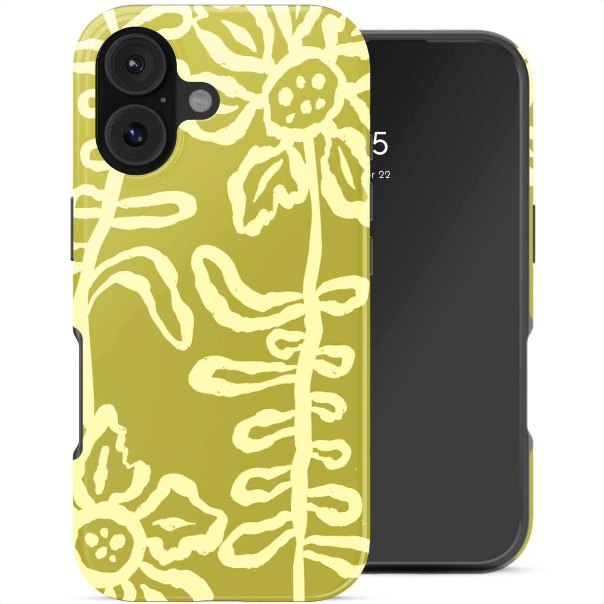 Selencia Coque arrière Vivid avec MagSafe Apple iPhone 17 - Chalky Bloom