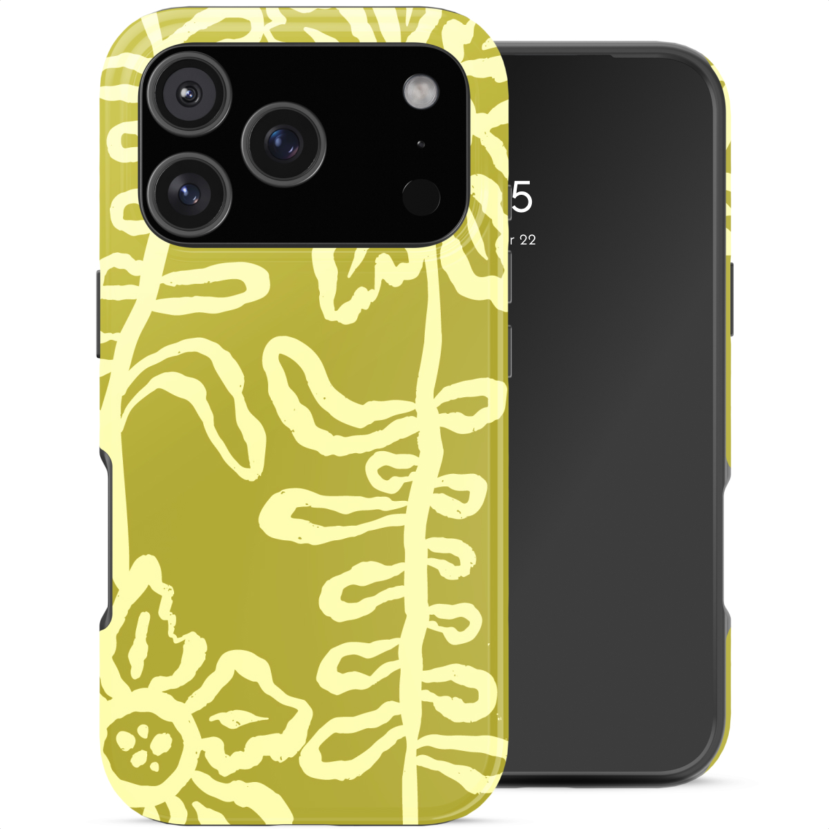 Selencia Coque arrière Vivid Apple iPhone 17 Pro - Chalky Bloom