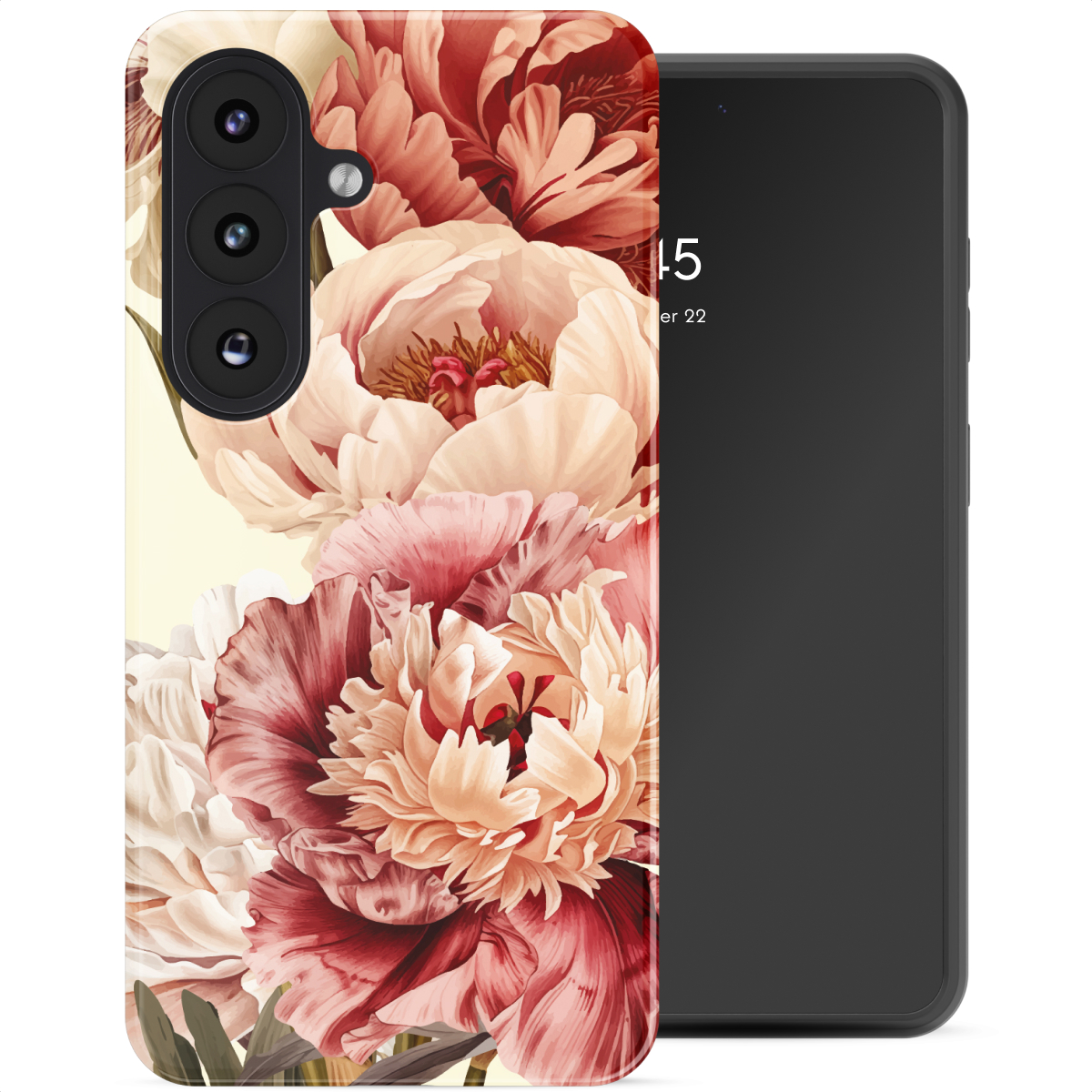 Selencia Coque arrière Vivid Samsung Galaxy S26 - Vintage Peony