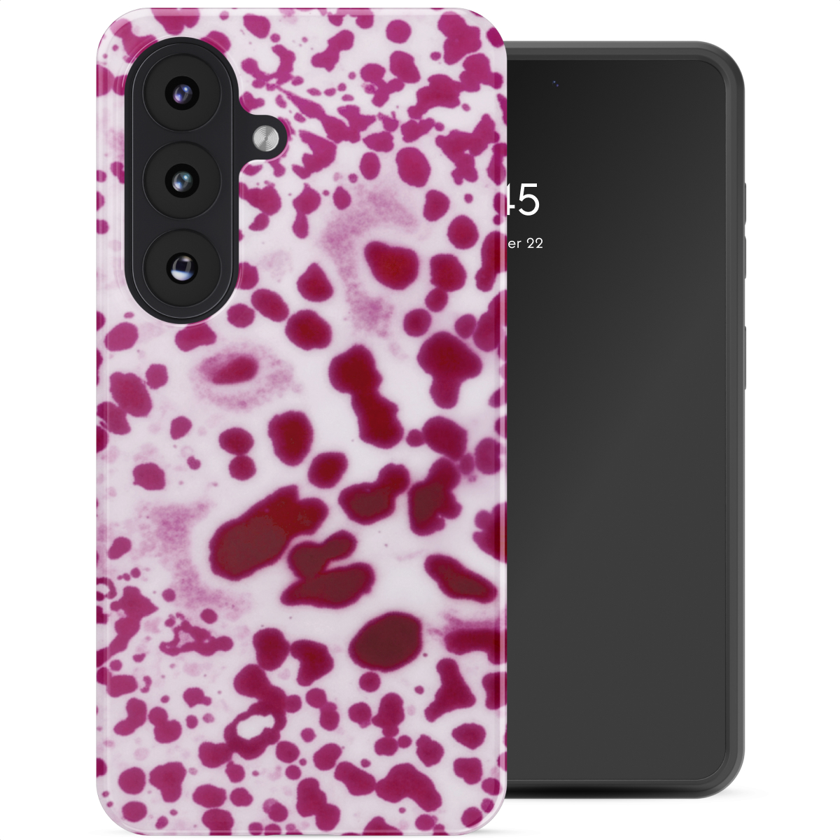 Selencia Coque arrière Vivid avec MagSafe Samsung Galaxy S26 - Cosmic Orchid
