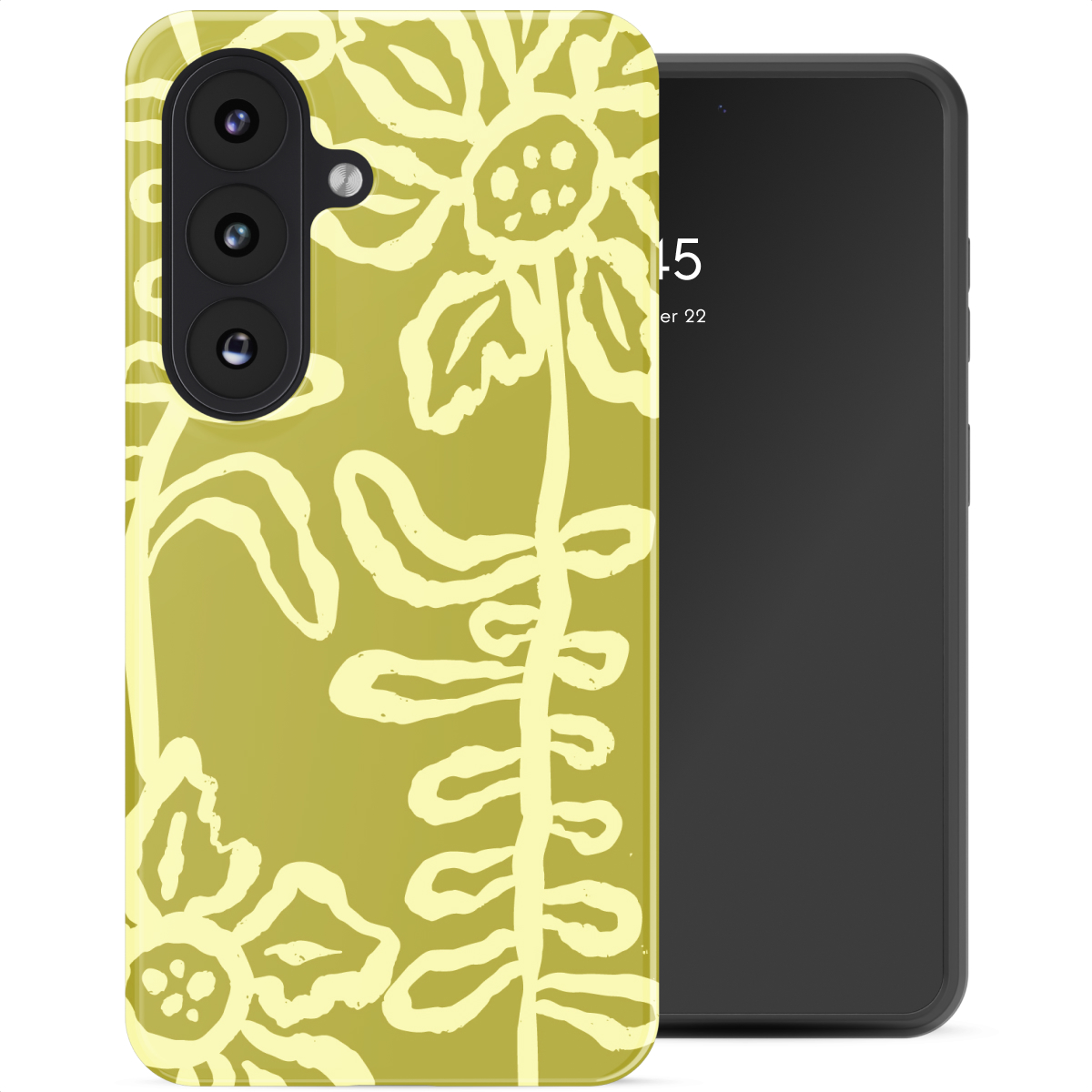 Selencia Coque arrière Vivid avec MagSafe Samsung Galaxy S26 - Chalky Bloom