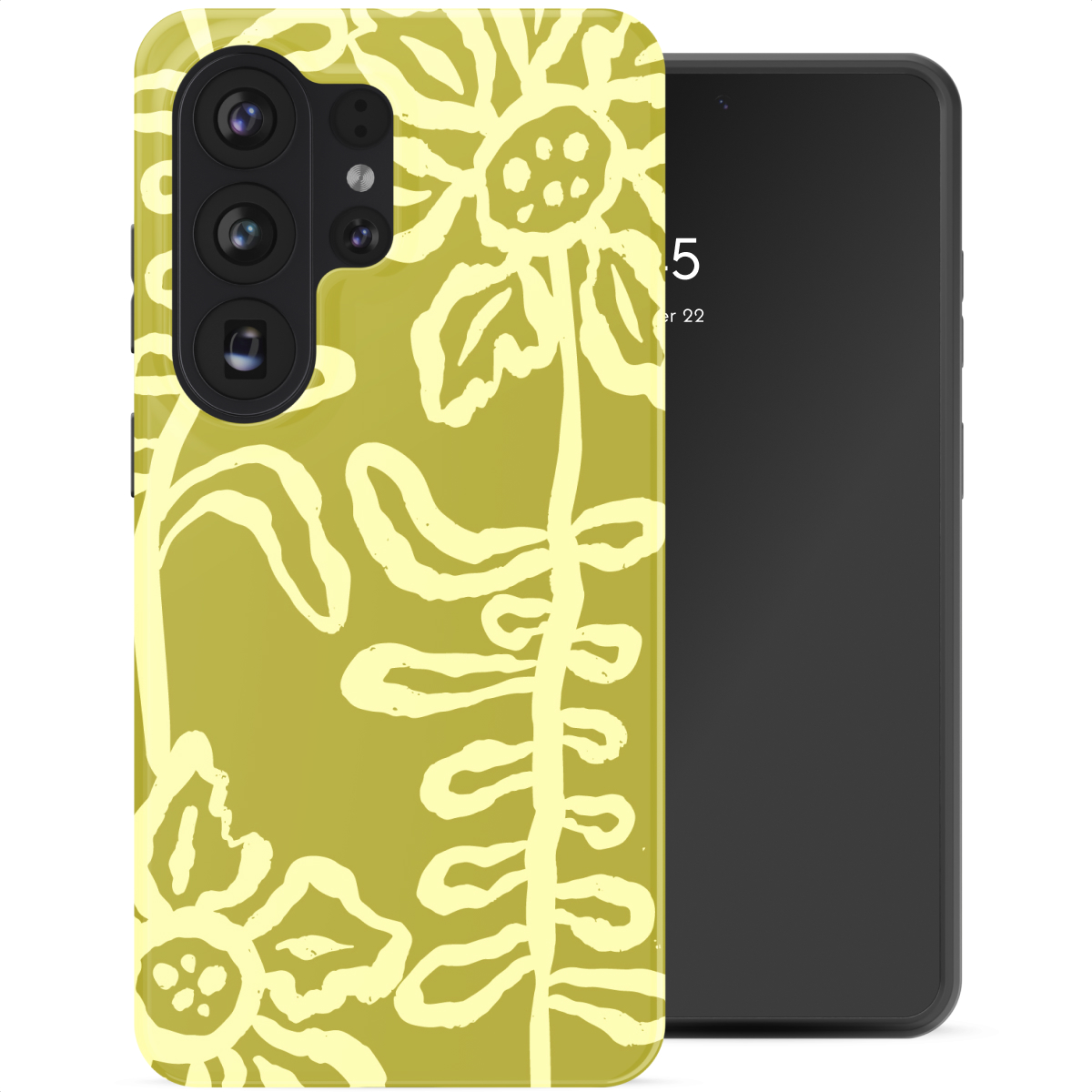 Selencia Coque arrière Vivid avec MagSafe Samsung Galaxy S26 Ultra - Chalky Bloom