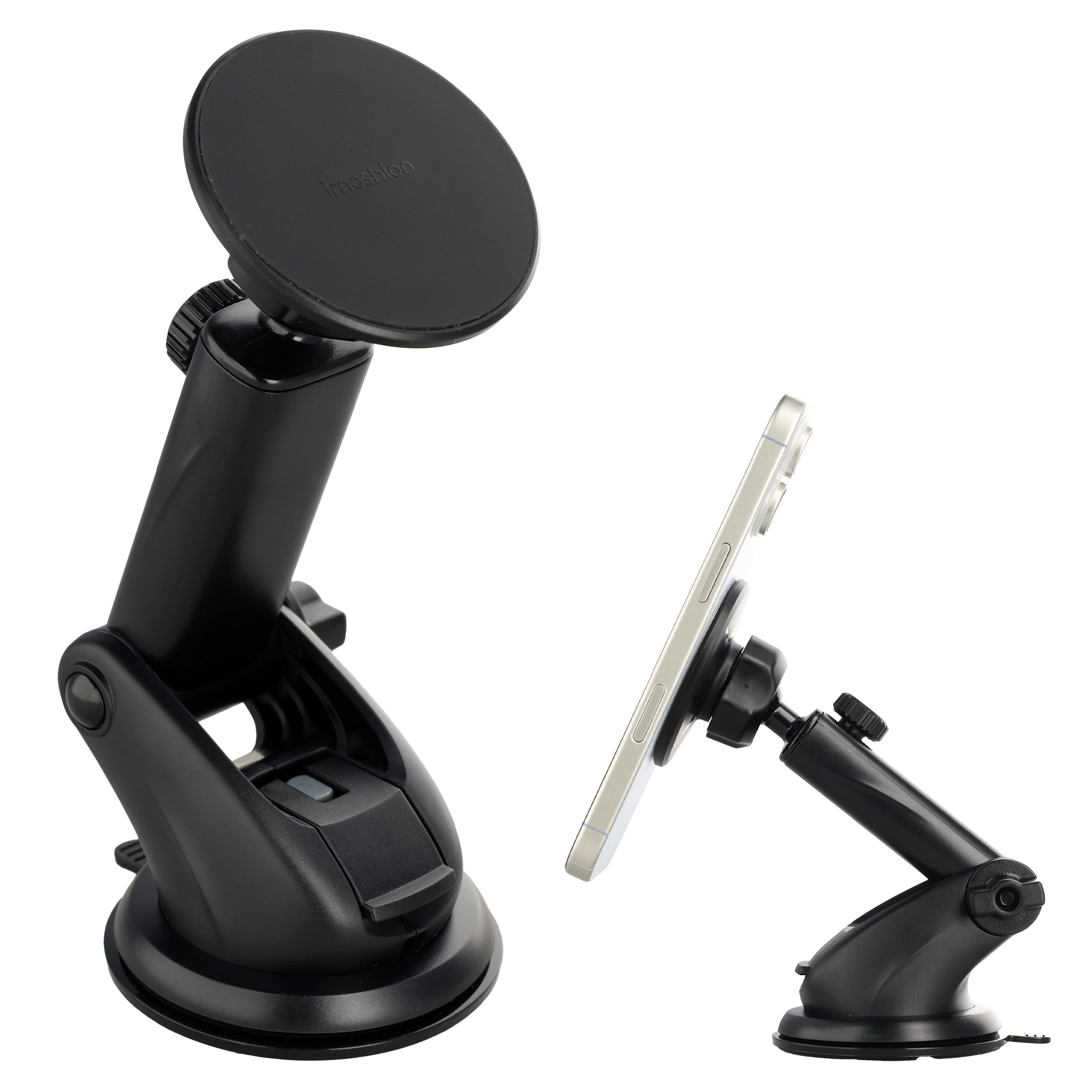 imoshion Telefoonhouder Auto - Magnetisch - Dashboard / Voorruit - Zwart