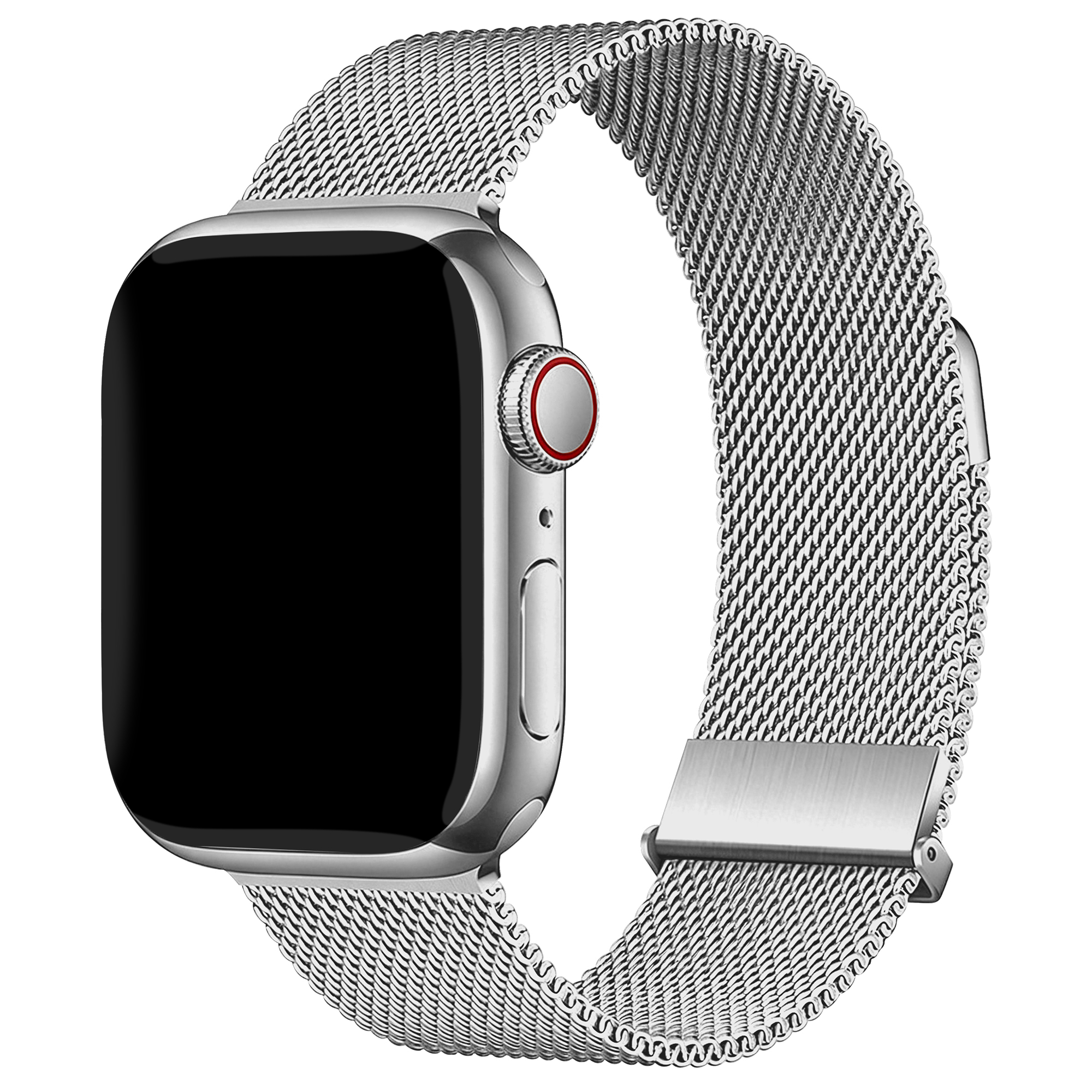imoshion Milanees magnetisch bandje voor de Apple Watch | 38/40/41/42 mm - Zilver