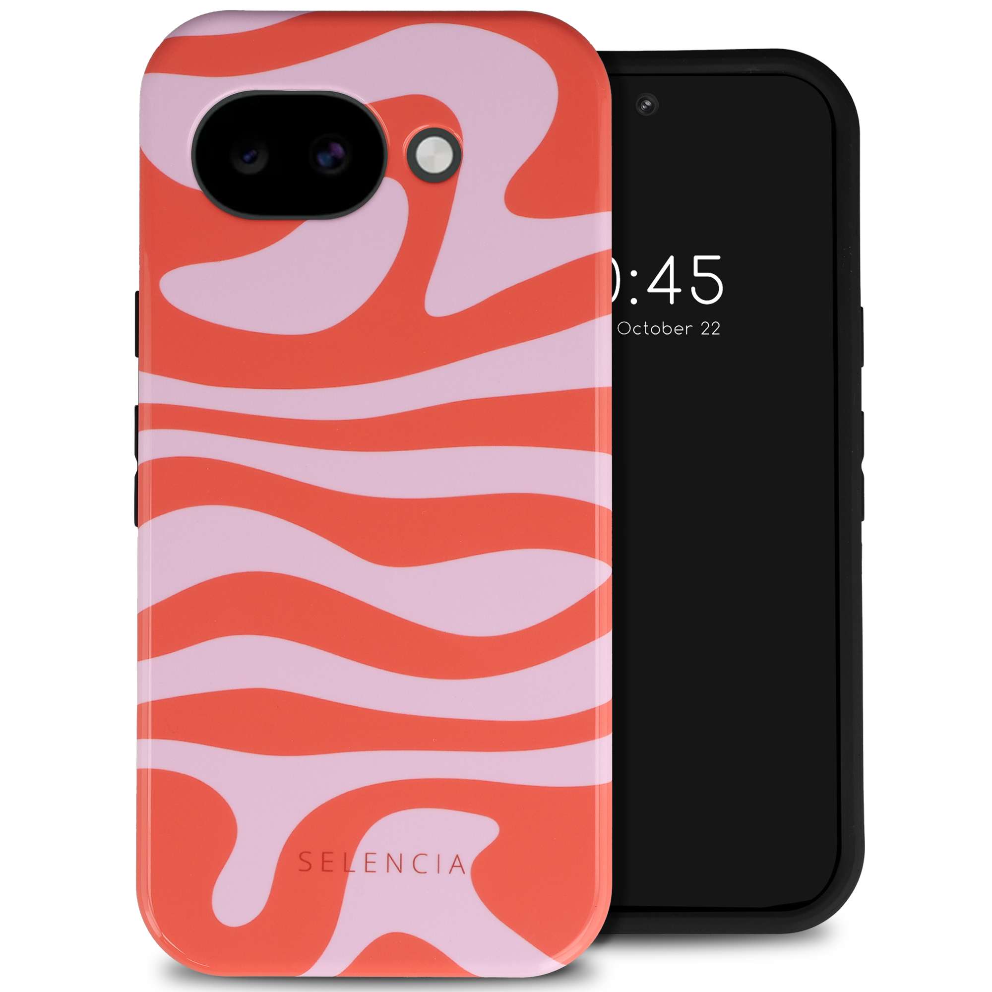 Selencia Vivid Backcover met MagSafe voor de Google Pixel 10a - Dream Swirl Pink