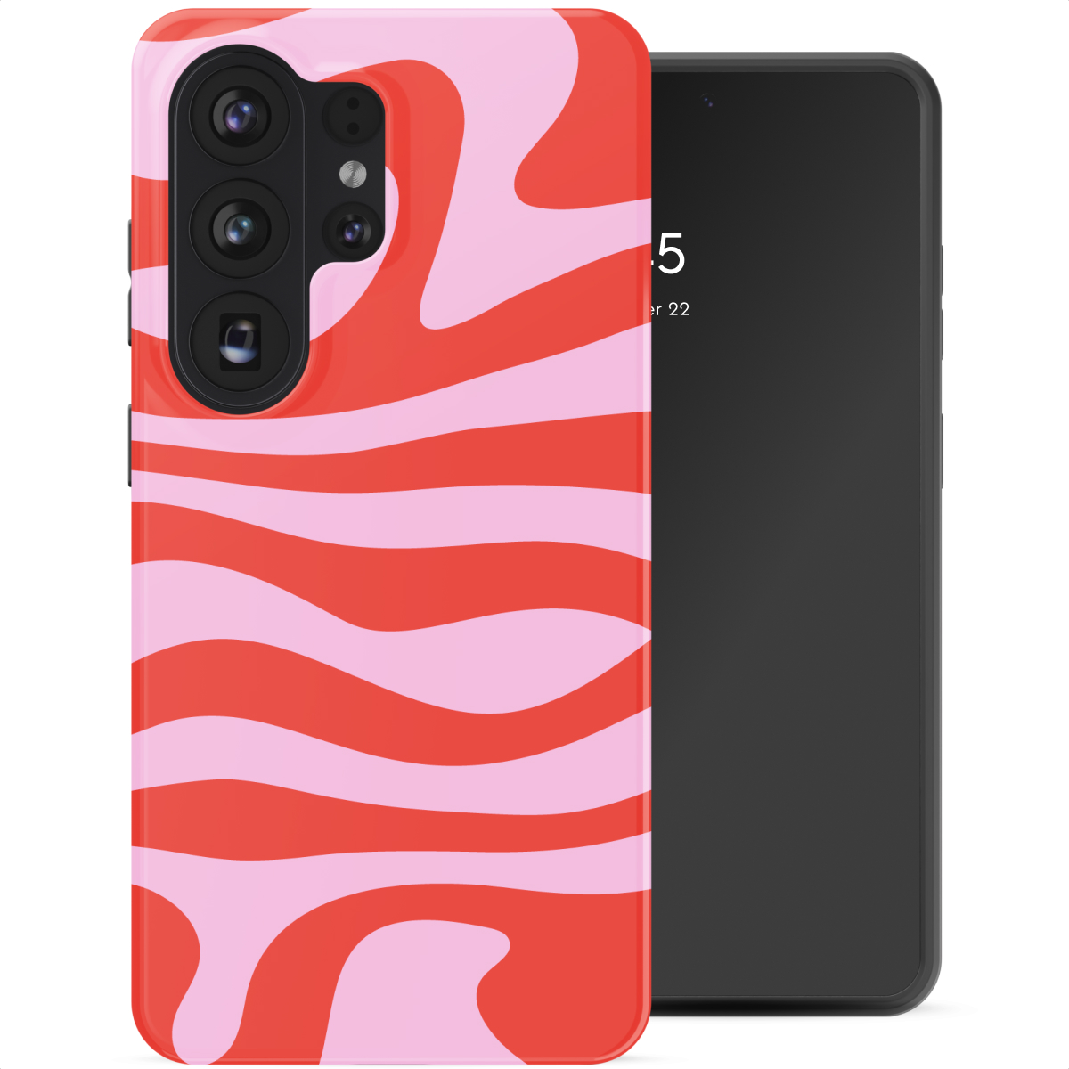 Selencia Coque arrière Vivid Samsung Galaxy S26 Ultra - Dream Swirl Pink