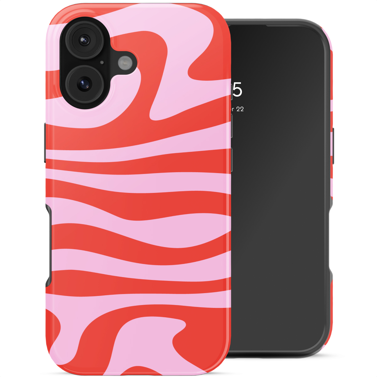 Selencia Coque arrière Vivid Apple iPhone 17 - Dream Swirl Pink