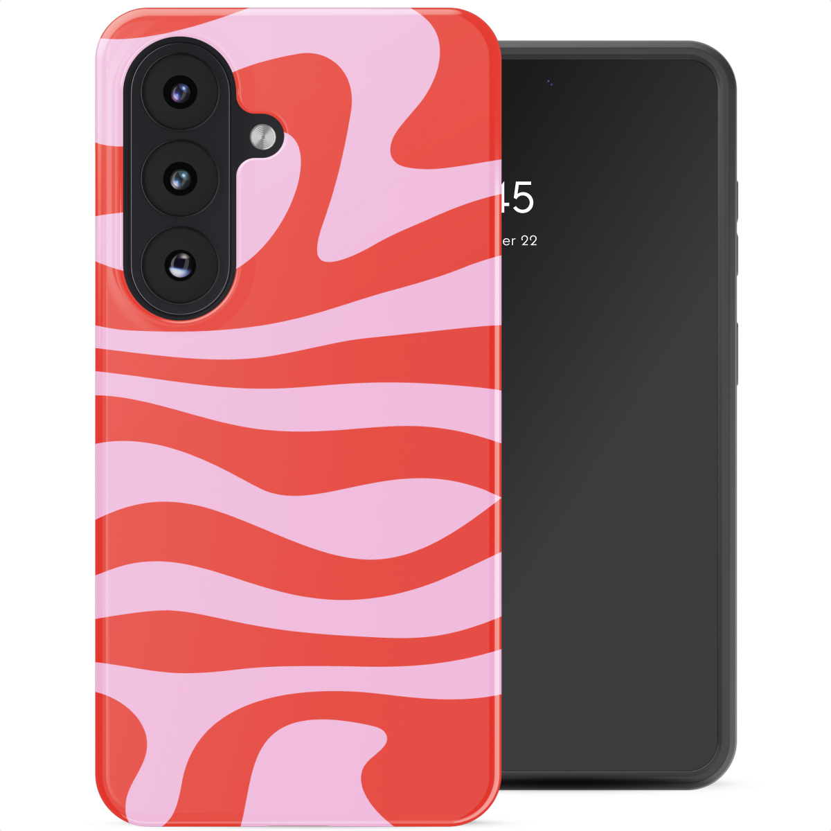 Selencia Vivid Backcover met MagSafe voor de Samsung Galaxy S26 - Dream Swirl Pink