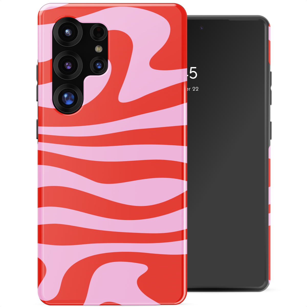 Selencia Coque arrière Vivid avec MagSafe Samsung Galaxy S25 Ultra - Dream Swirl Pink