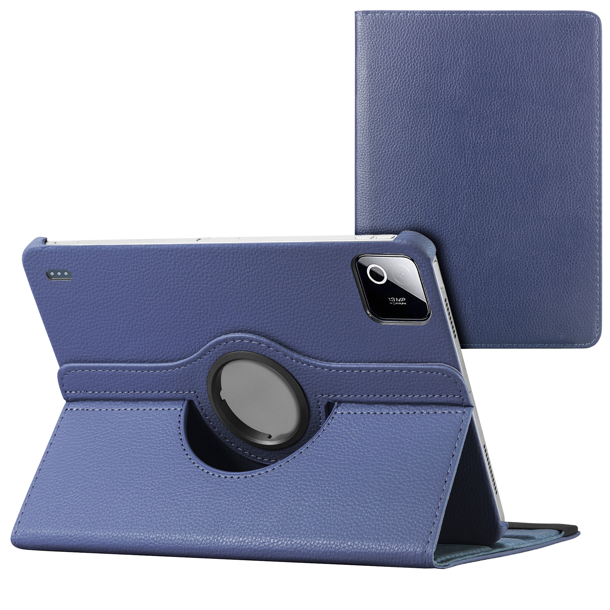 imoshion Coque tablette rotatif à 360° Xiaomi Pad 8 / 8 Pro - Bleu foncé