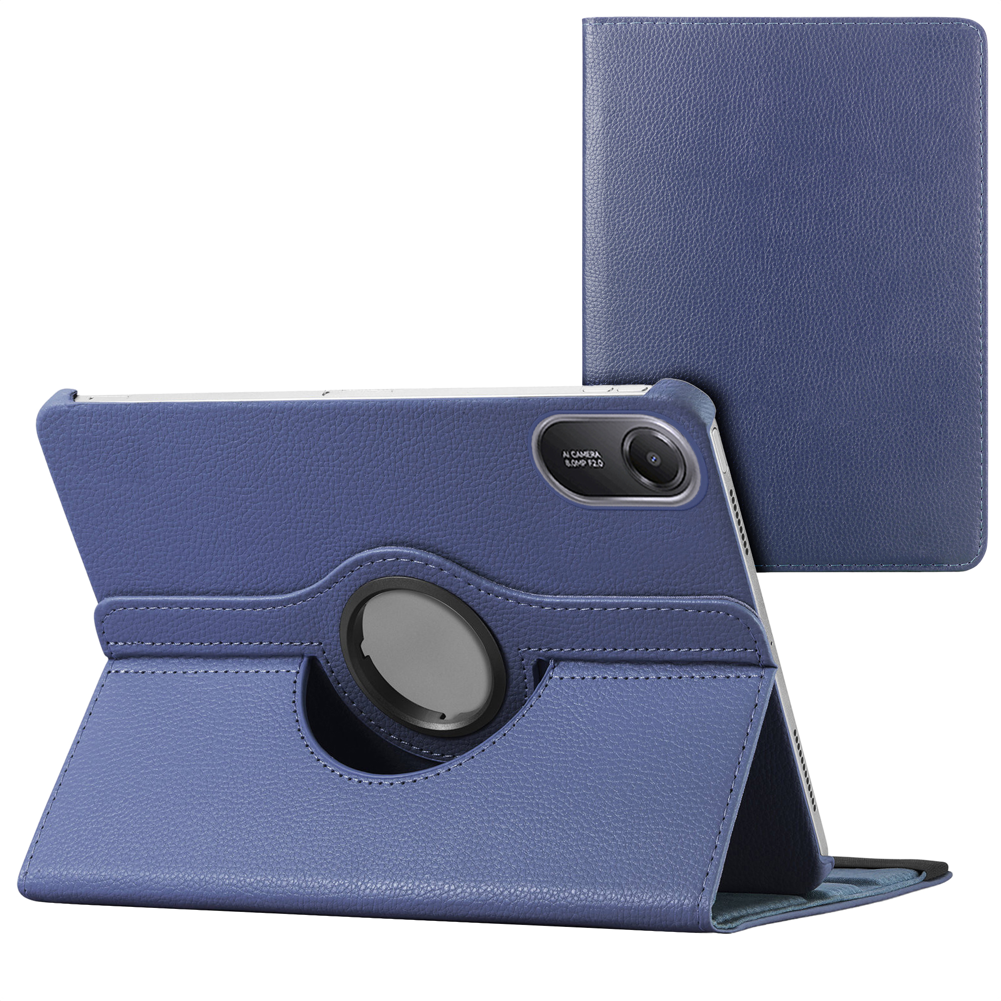 imoshion Coque tablette rotatif à 360° Xiaomi Redmi Pad 2 - Bleu foncé