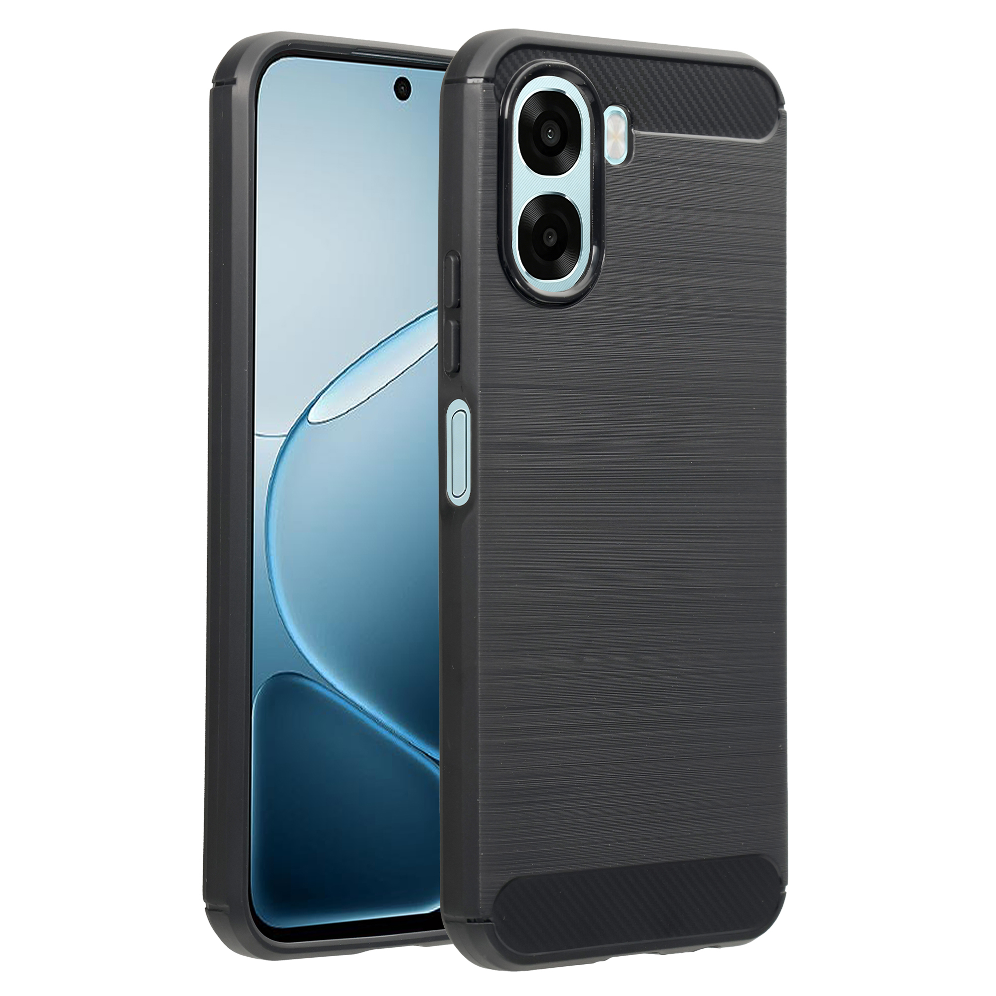 imoshion Coque Brushed Oppo A6x (4G/5G) - Noir