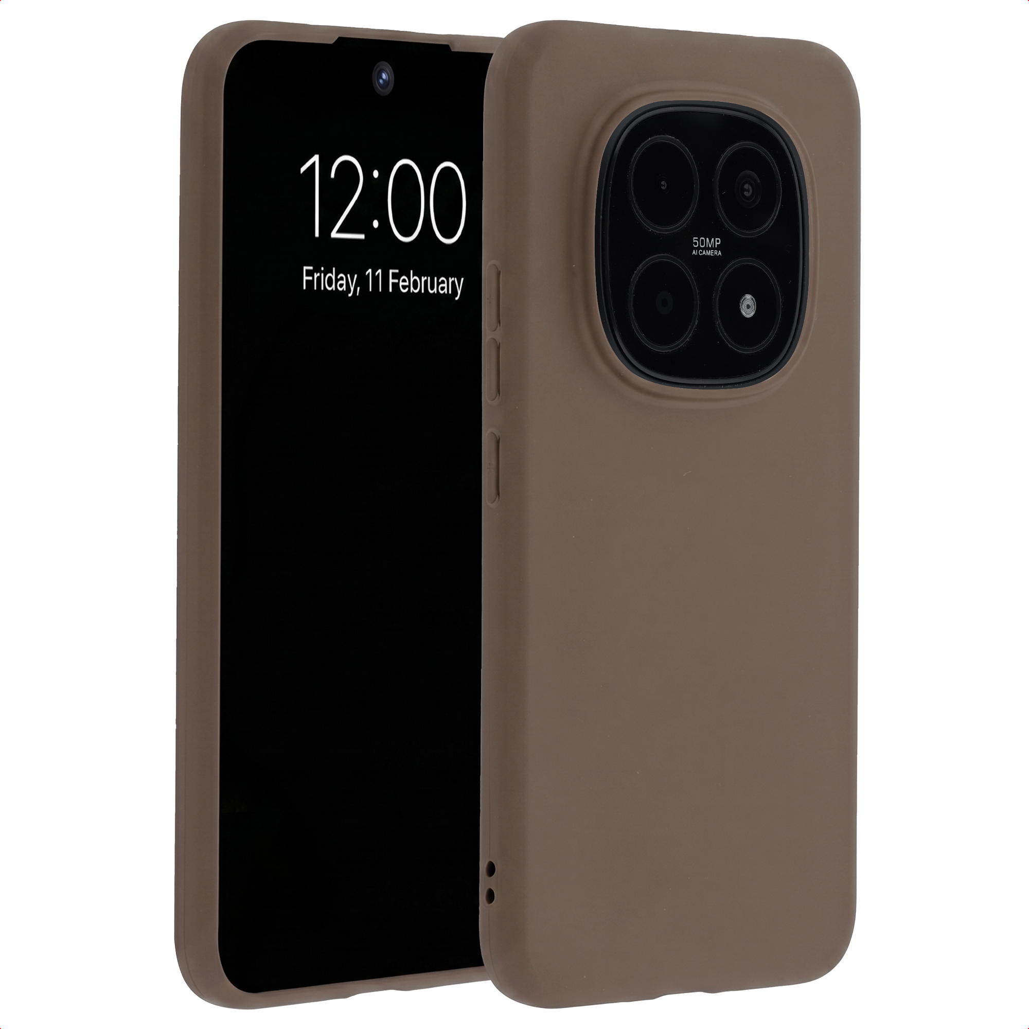imoshion Coque Couleur Xiaomi Redmi Note 15 Pro Plus (5G) - Marron