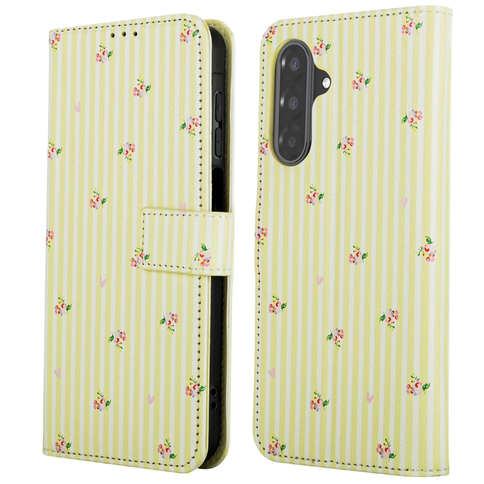 imoshion Design Bookcase voor de Samsung Galaxy A37 (5G) - Garden Stripes