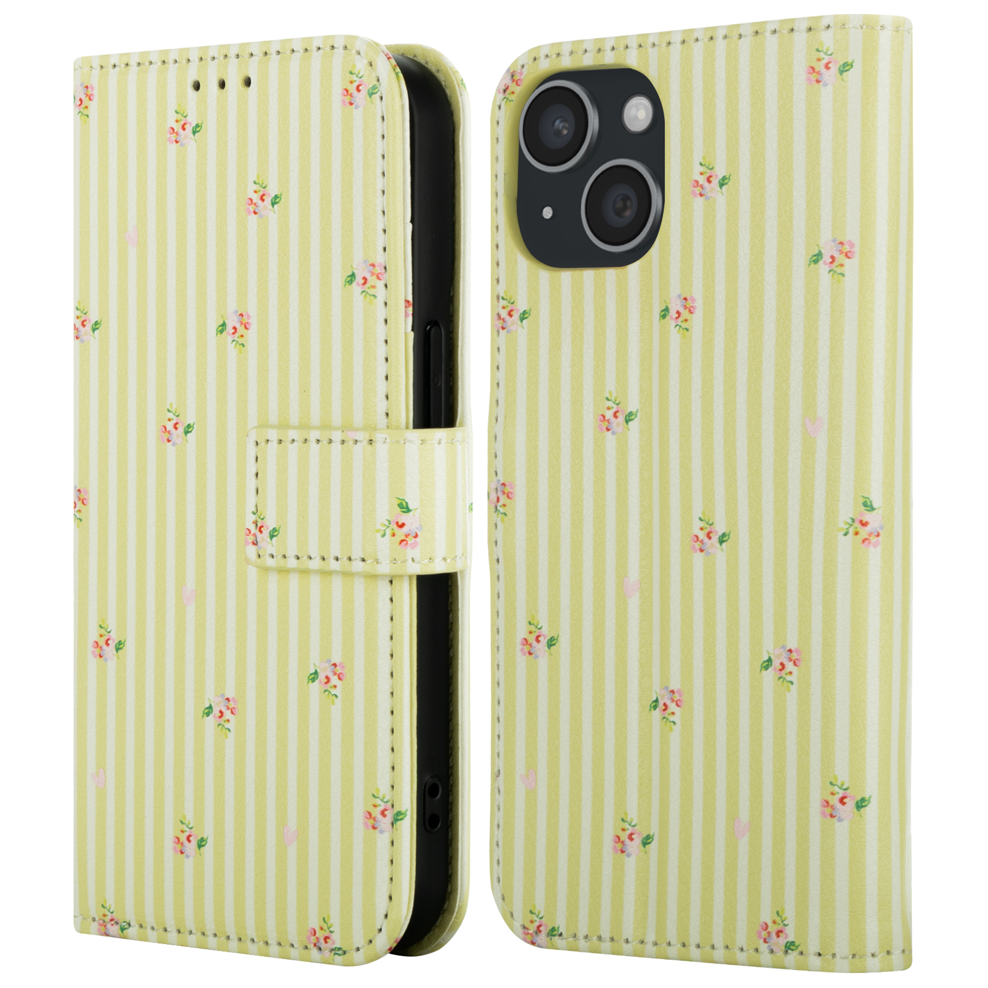 imoshion Design Bookcase voor de Apple iPhone 14 - Garden Stripes