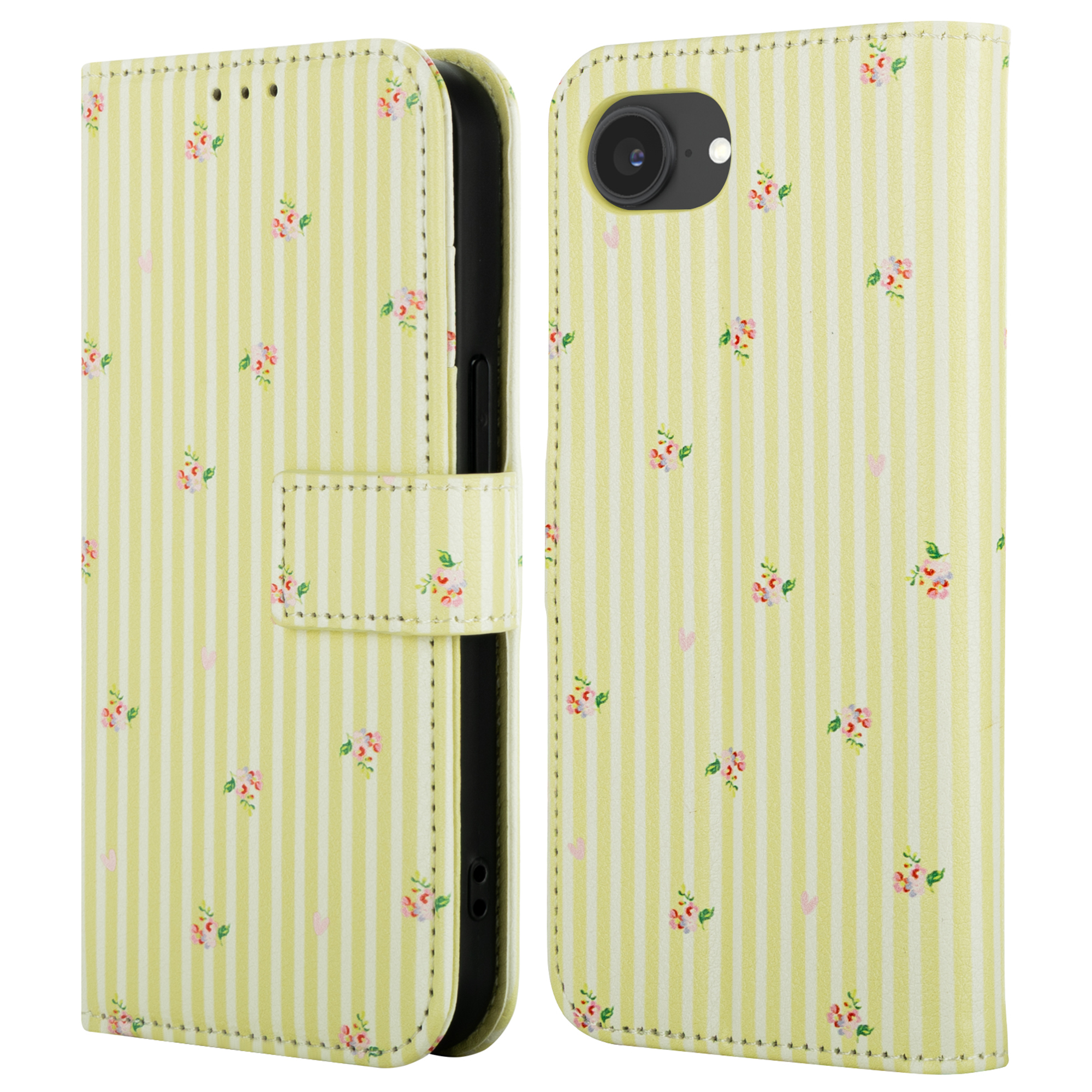 imoshion Design Bookcase voor de Apple iPhone 17e / 16e - Garden Stripes