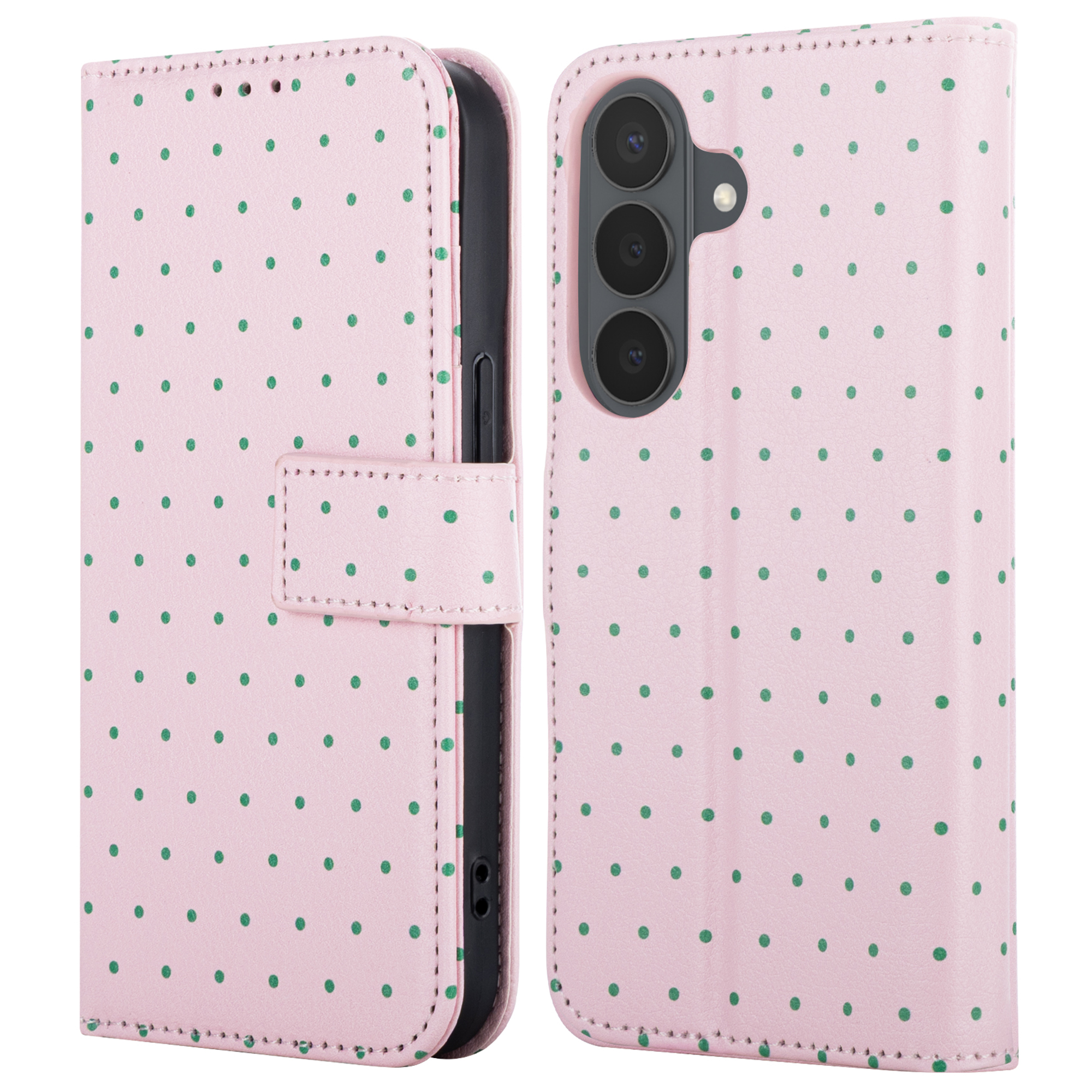 imoshion Design Bookcase voor de Samsung Galaxy S26 - Happy Dots