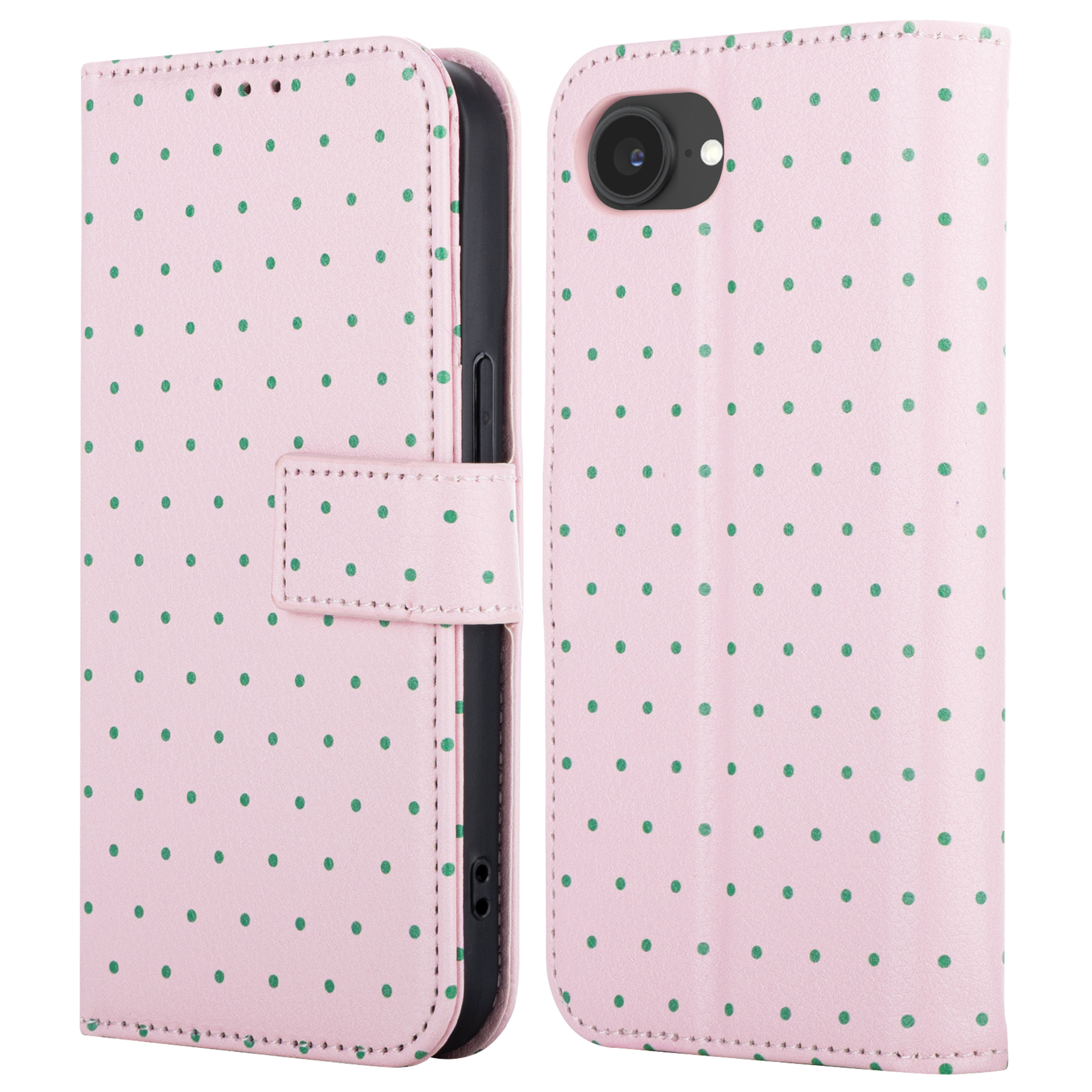 imoshion Design Bookcase voor de Apple iPhone 17e / 16e - Happy Dots