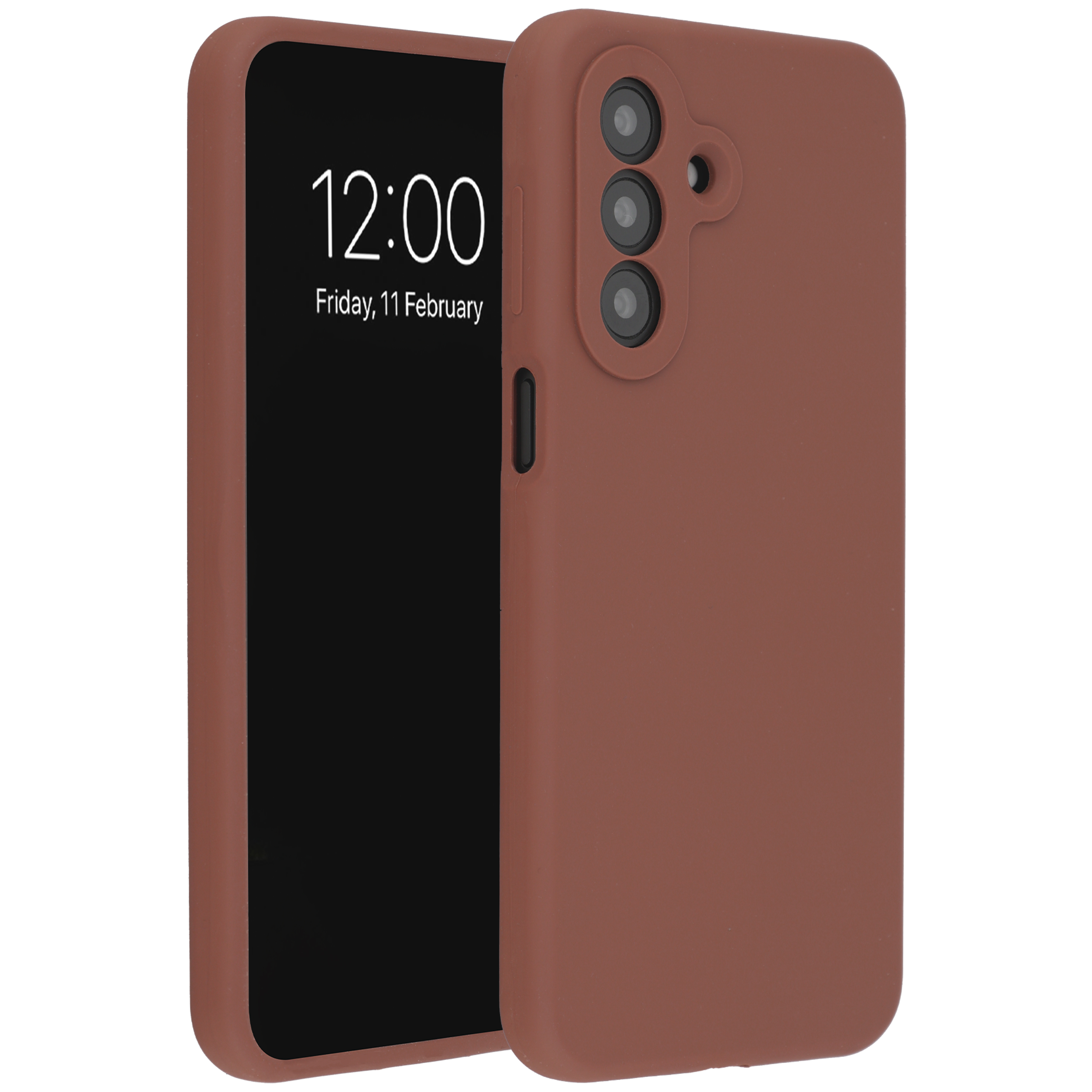 Accezz Coque Liquid Silicone Samsung Galaxy A27 (5G) - New Tea Brown