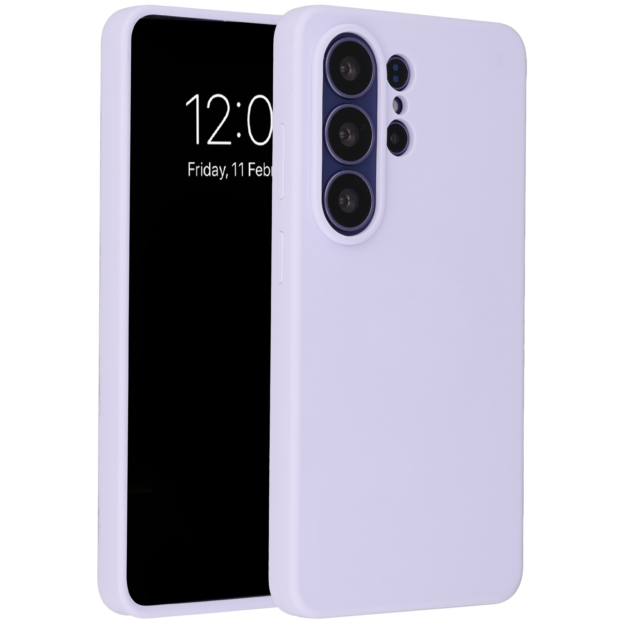 Accezz Coque Liquid Silicone avec MagSafe Samsung Galaxy S26 Ultra - Violet