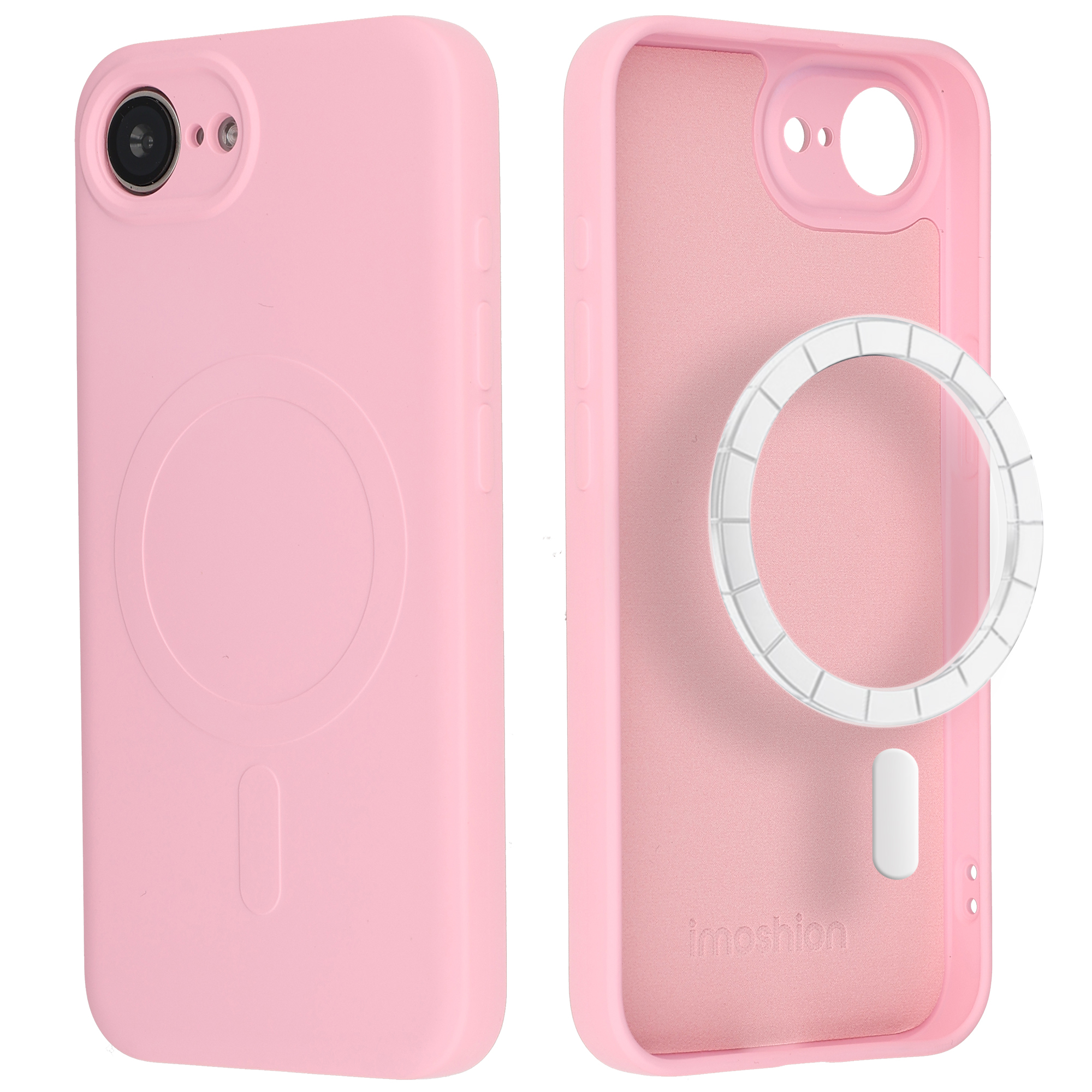 imoshion Coque Couleur avec MagSafe Apple iPhone 17e / 16e - Candy Pink