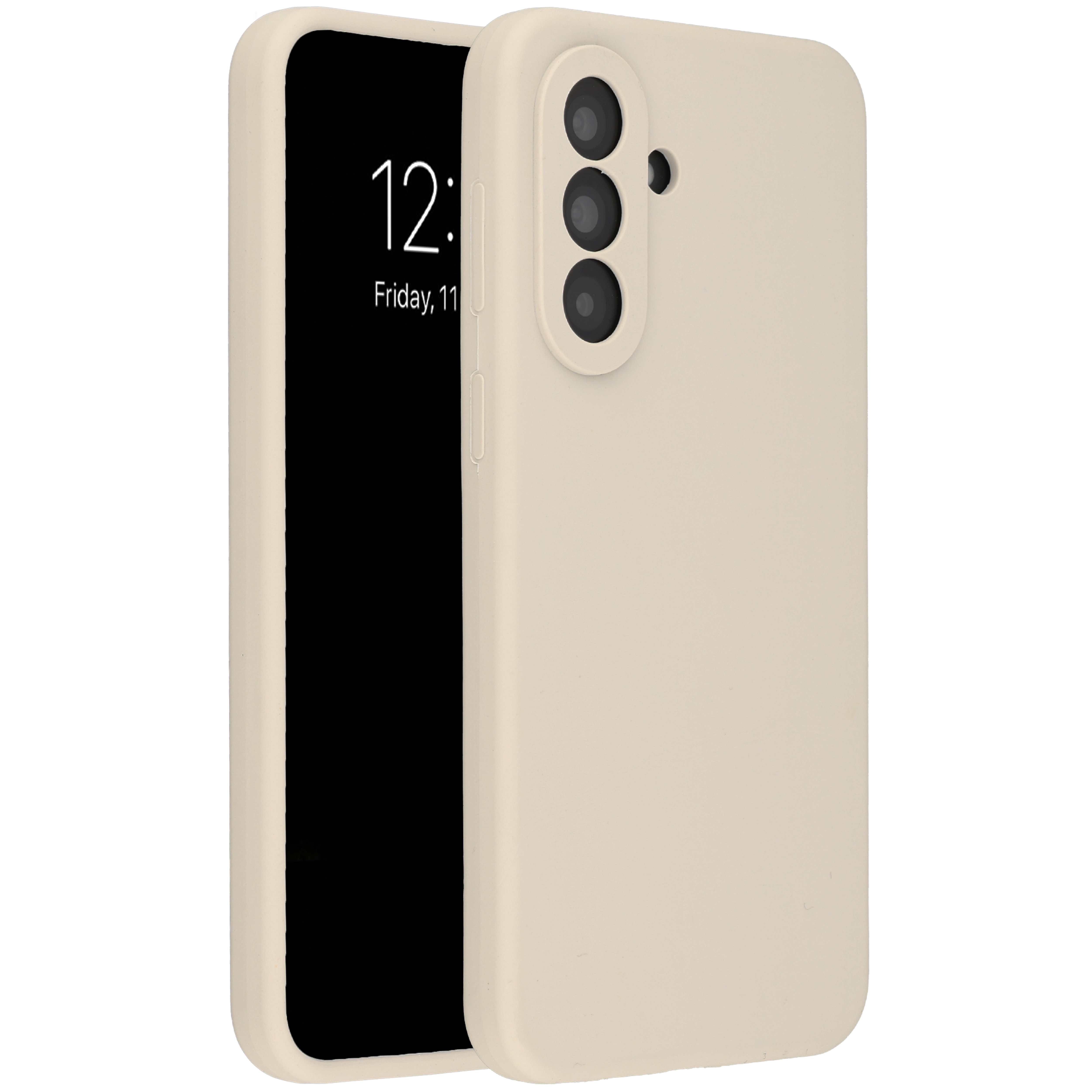 Accezz Liquid Silicone Backcover voor de Samsung Galaxy A57 (5G) - Stone