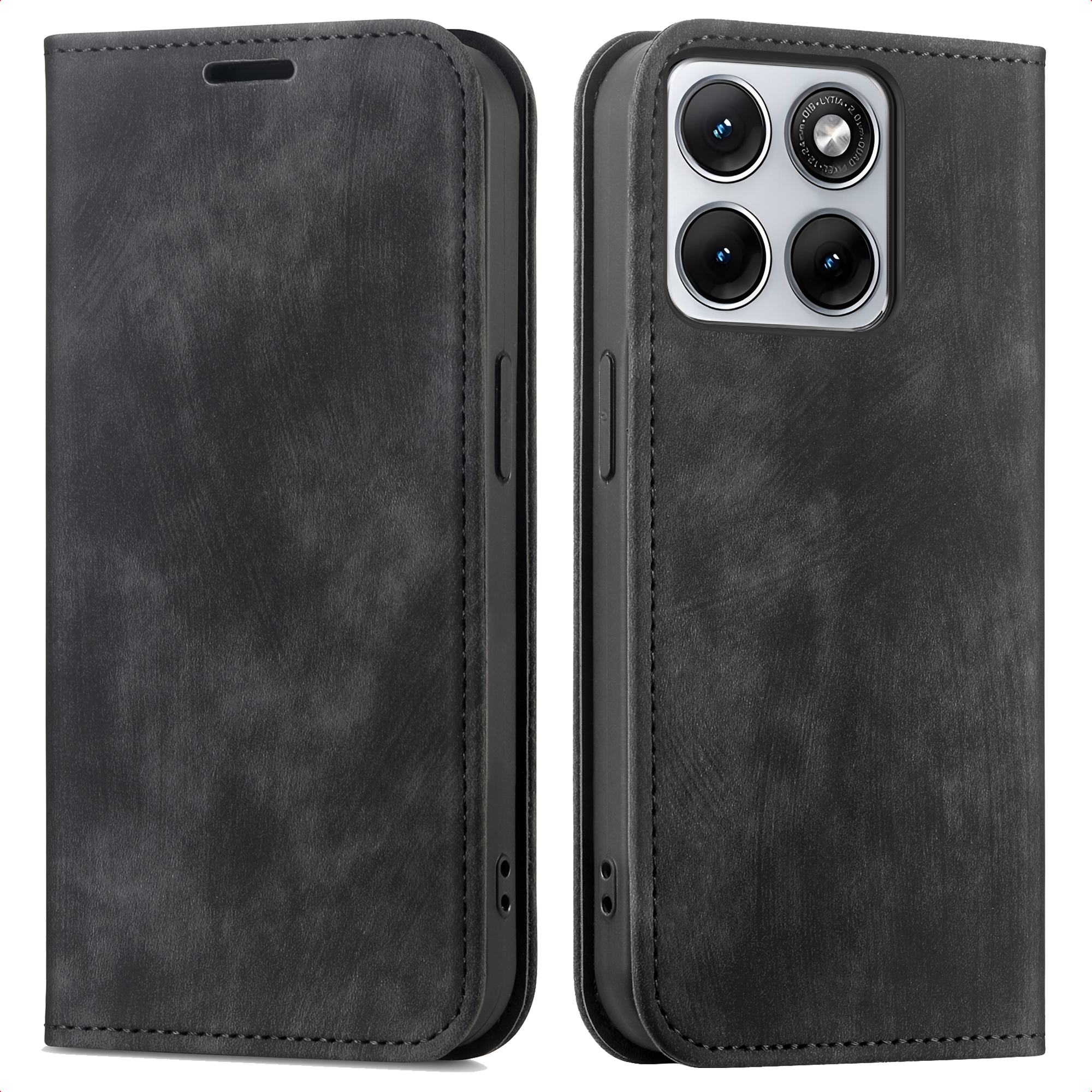 imoshion Slim Bookcase voor de Motorola Edge 70 Fusion - Zwart