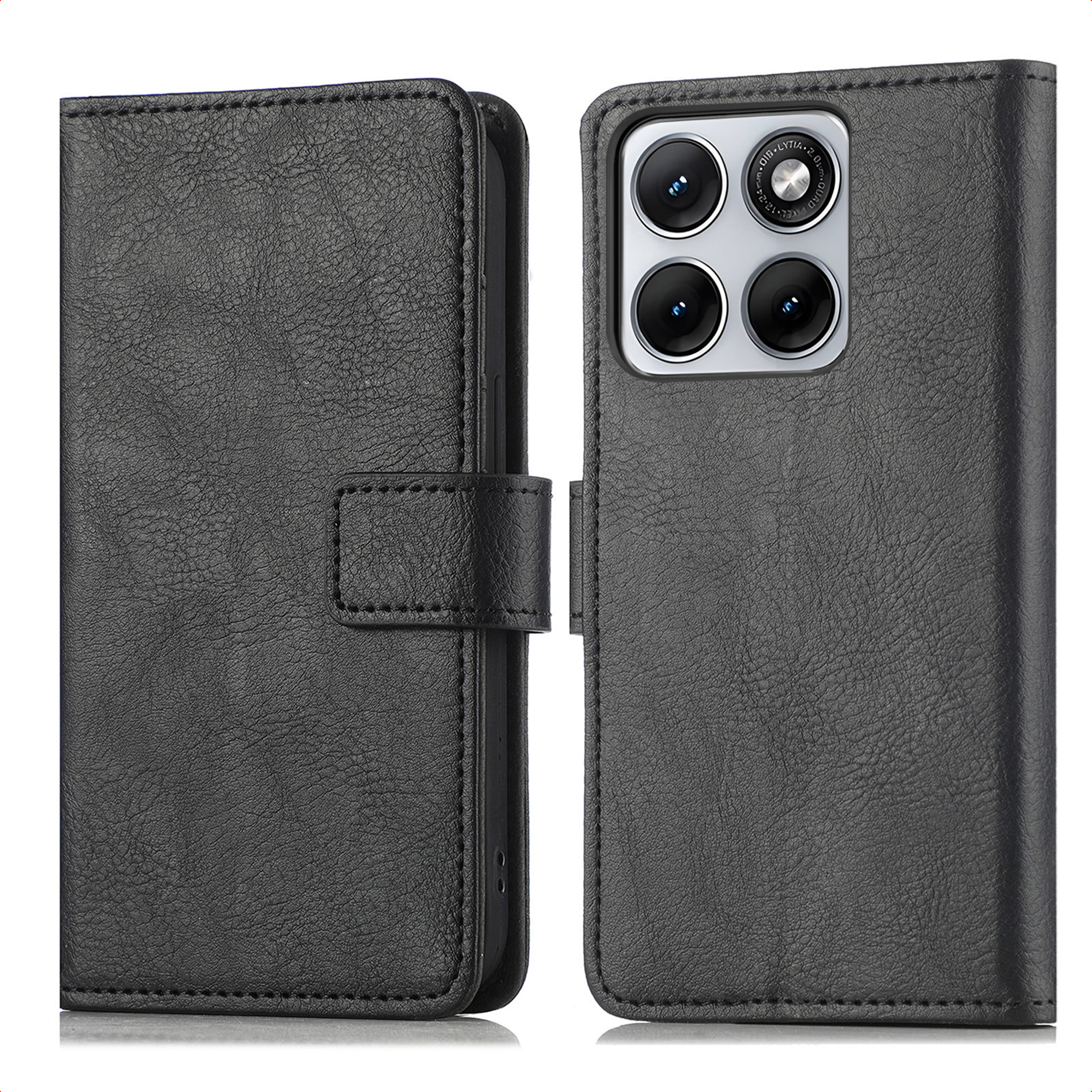 imoshion Luxe Bookcase voor de Motorola Edge 70 Fusion - Zwart